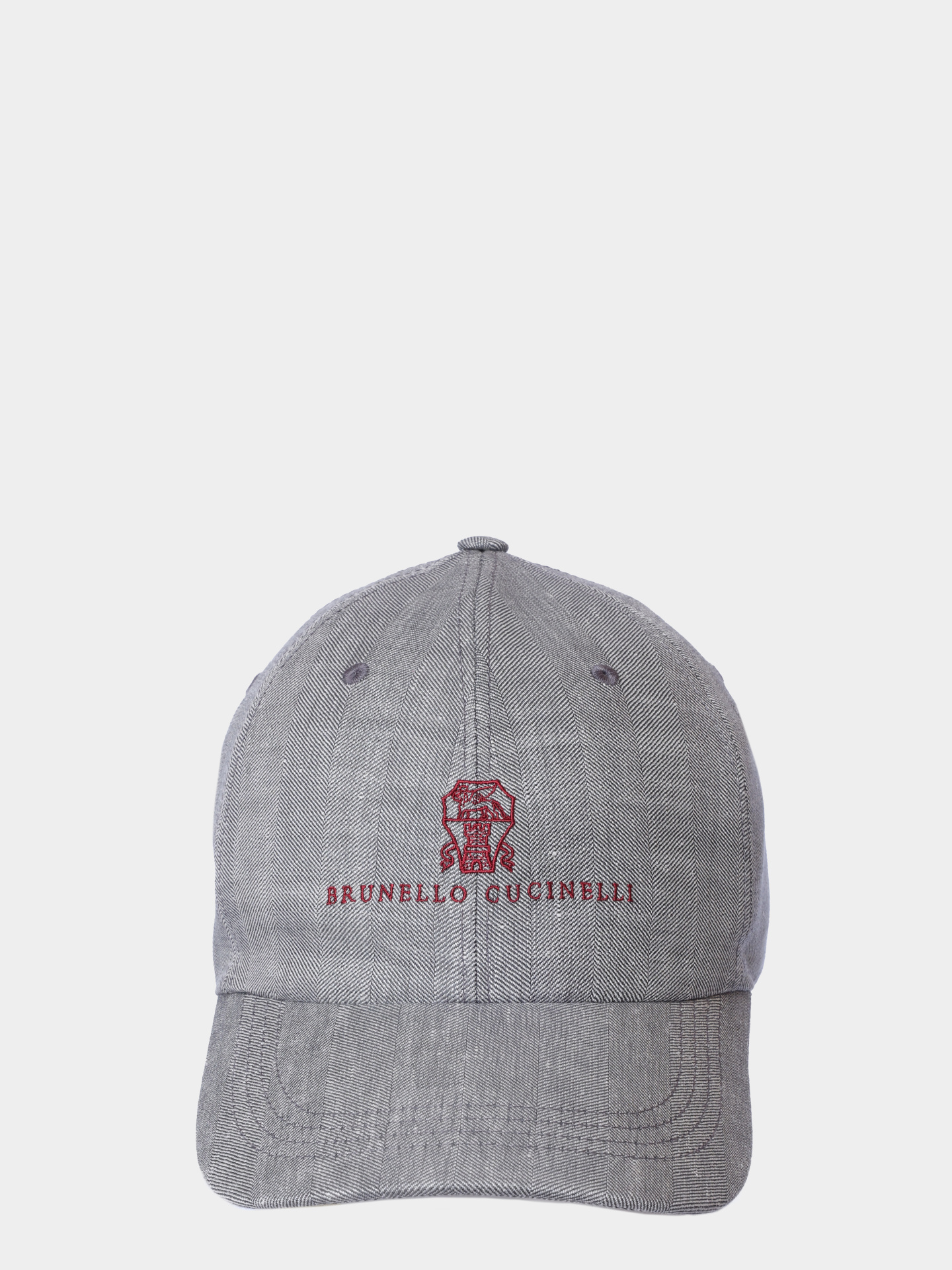 Бейсболка Brunello Cucinelli MZ4089850 CBT06 серая мужская — купить в интернет-магазине Verdistore