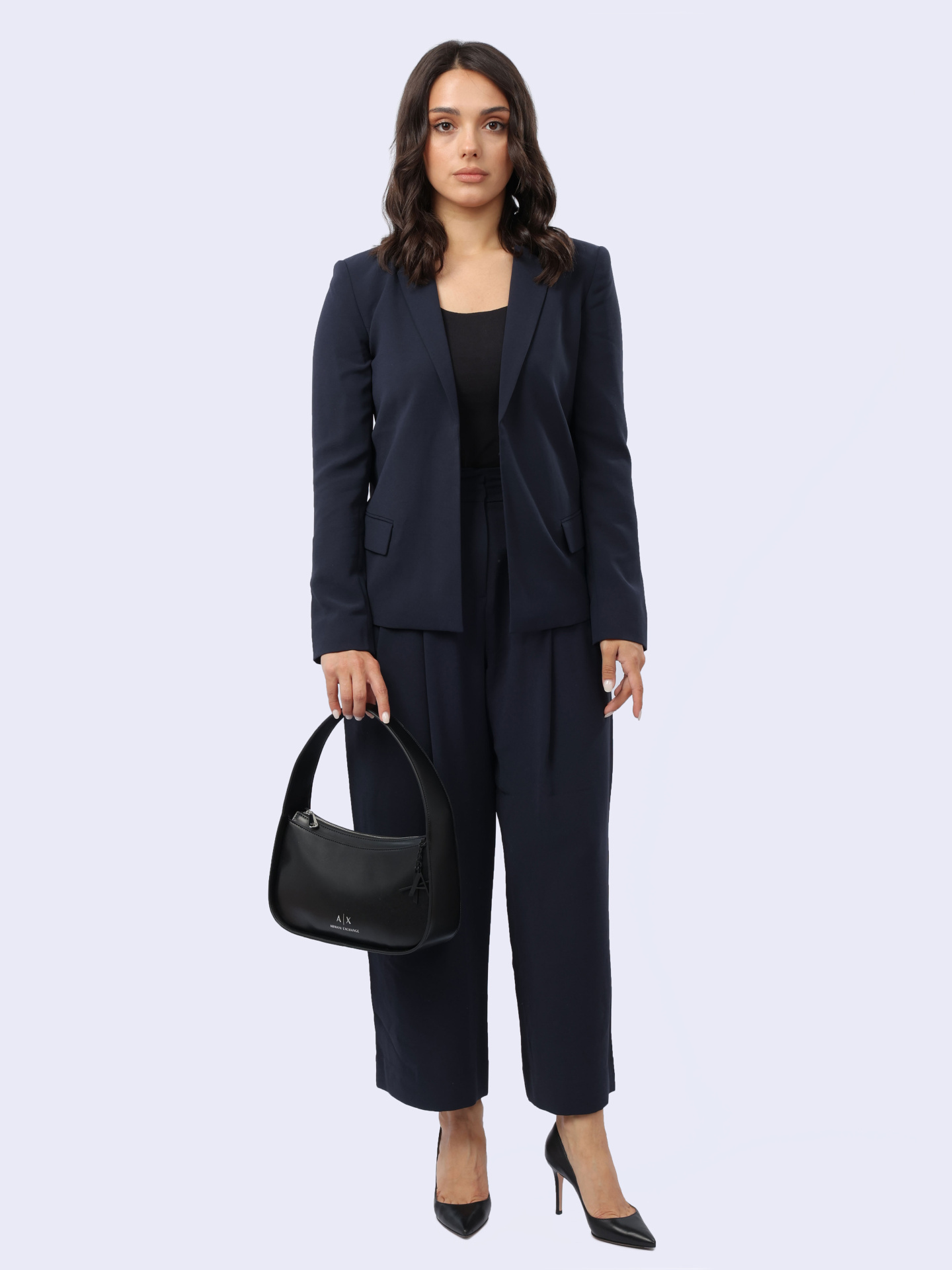 Жакет Armani Exchange 3DYG05 YN9JZ 1593 темно-синий женский — купить в интернет-магазине Verdistore