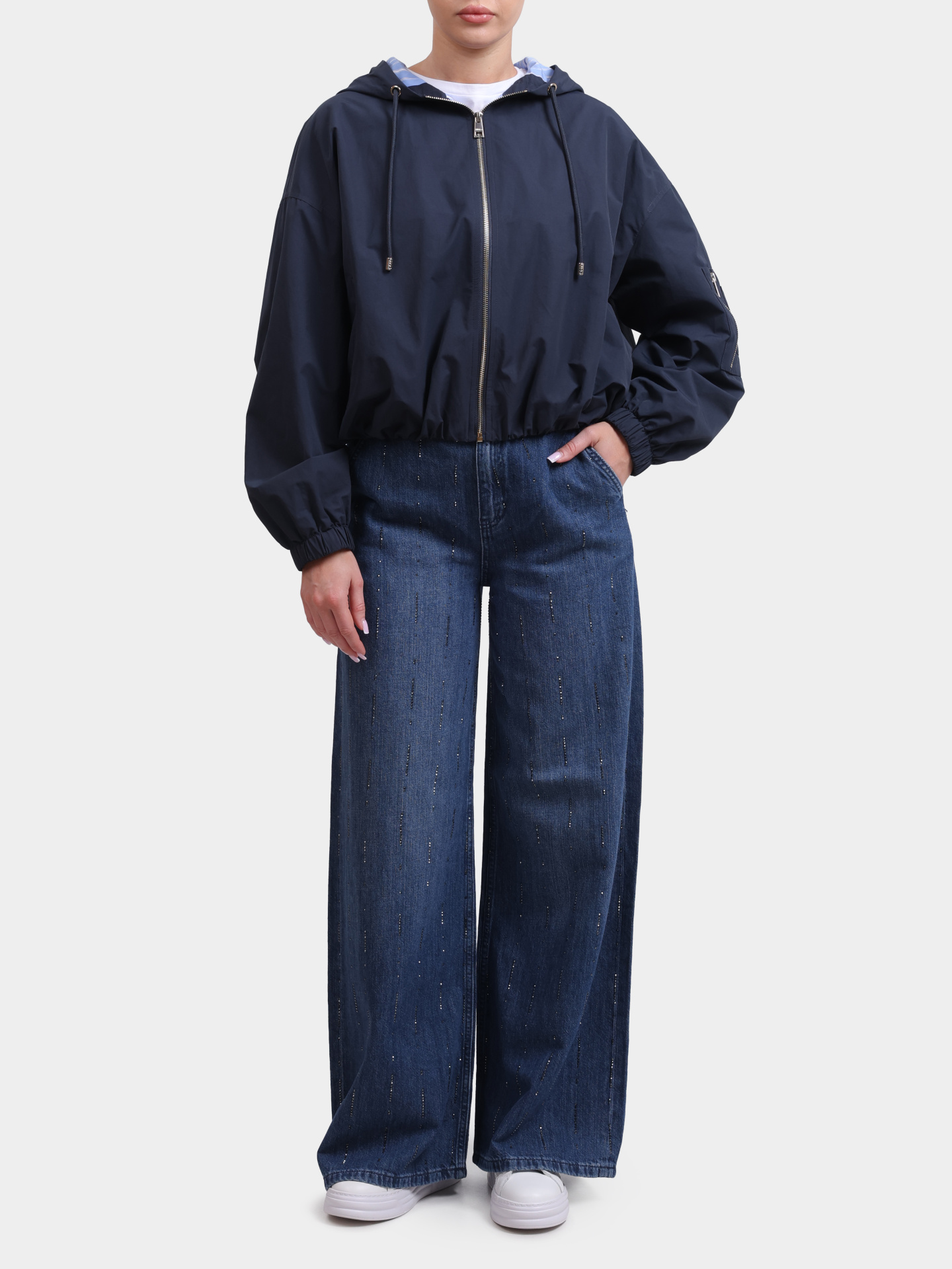 Куртка Liu-Jo WA6170 T415A 93924 синяя женская — купить в интернет-магазине Verdistore