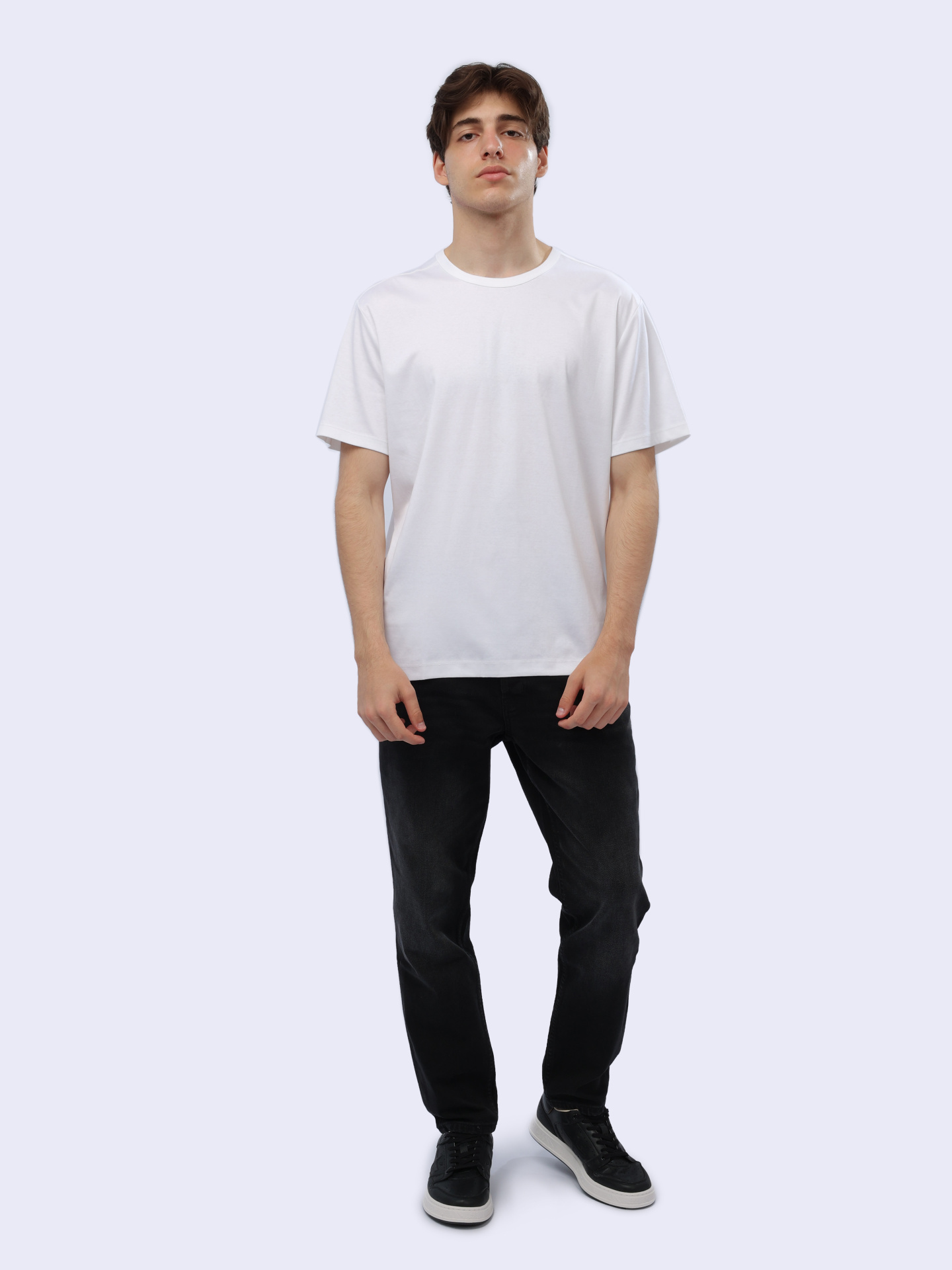 Футболка Calvin Klein K10K112526 белая мужская из хлопка — купить в интернет-магазине Verdistore