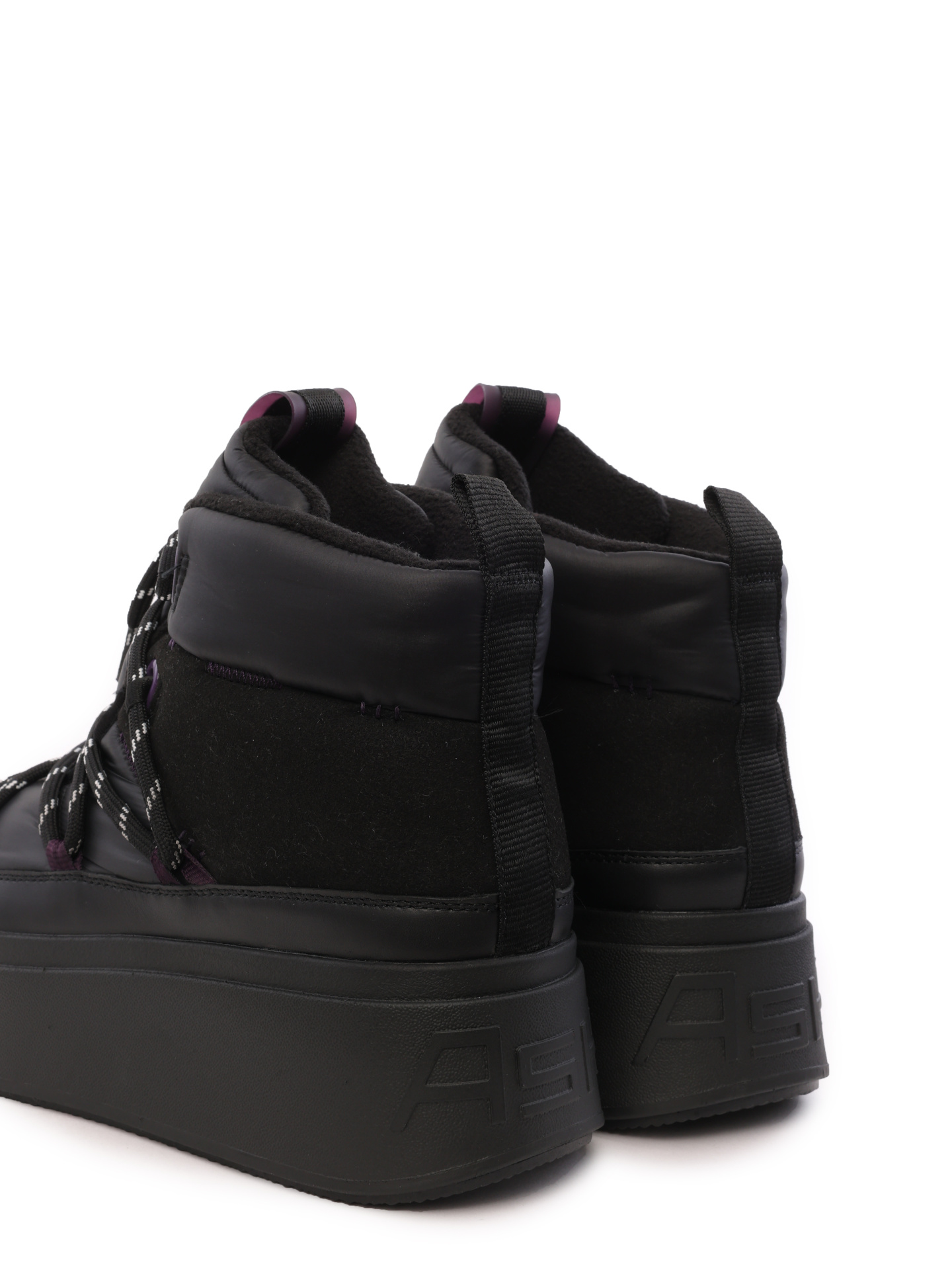 Сапоги ASH 9AH.AH130601.F дутые женские на шнуровке — купить в интернет-магазине Verdistore