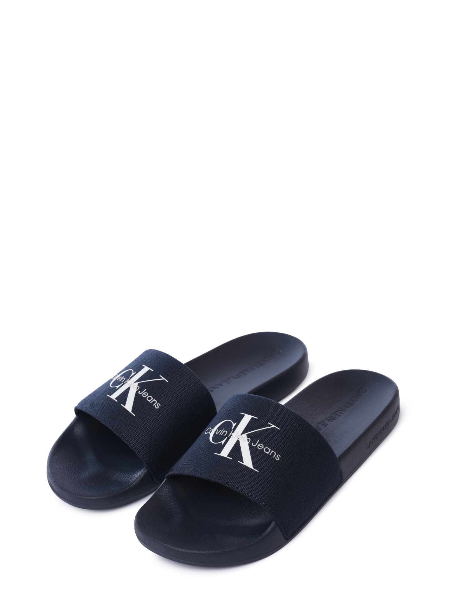 Шлепанцы Calvin Klein YM0YM01271 DW4 темно-синие мужские — купить в интернет-магазине Verdistore