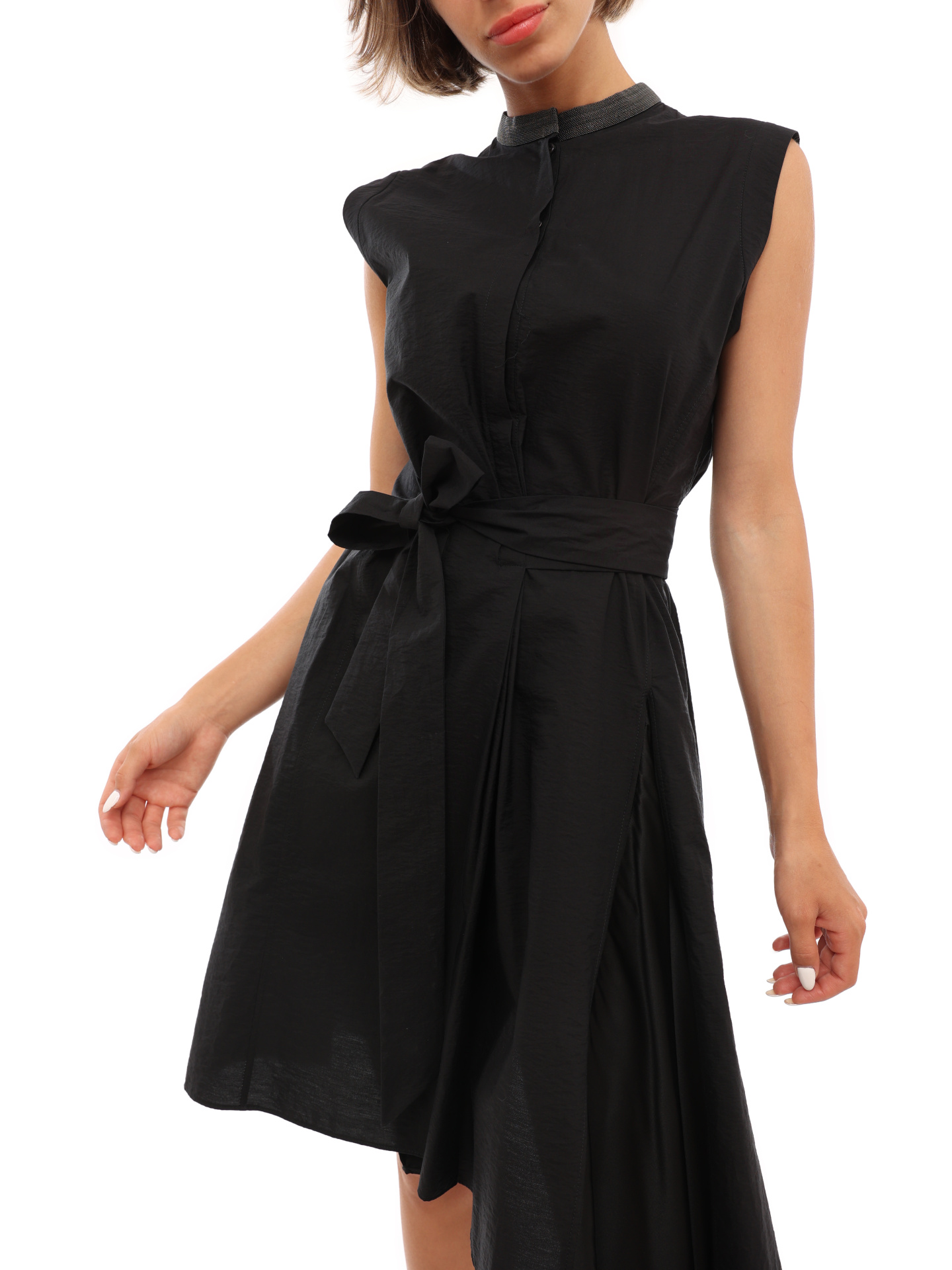 Платье Brunello Cucinelli M0F79A4266 C101 асимметричное женское — купить в интернет-магазине Verdistore