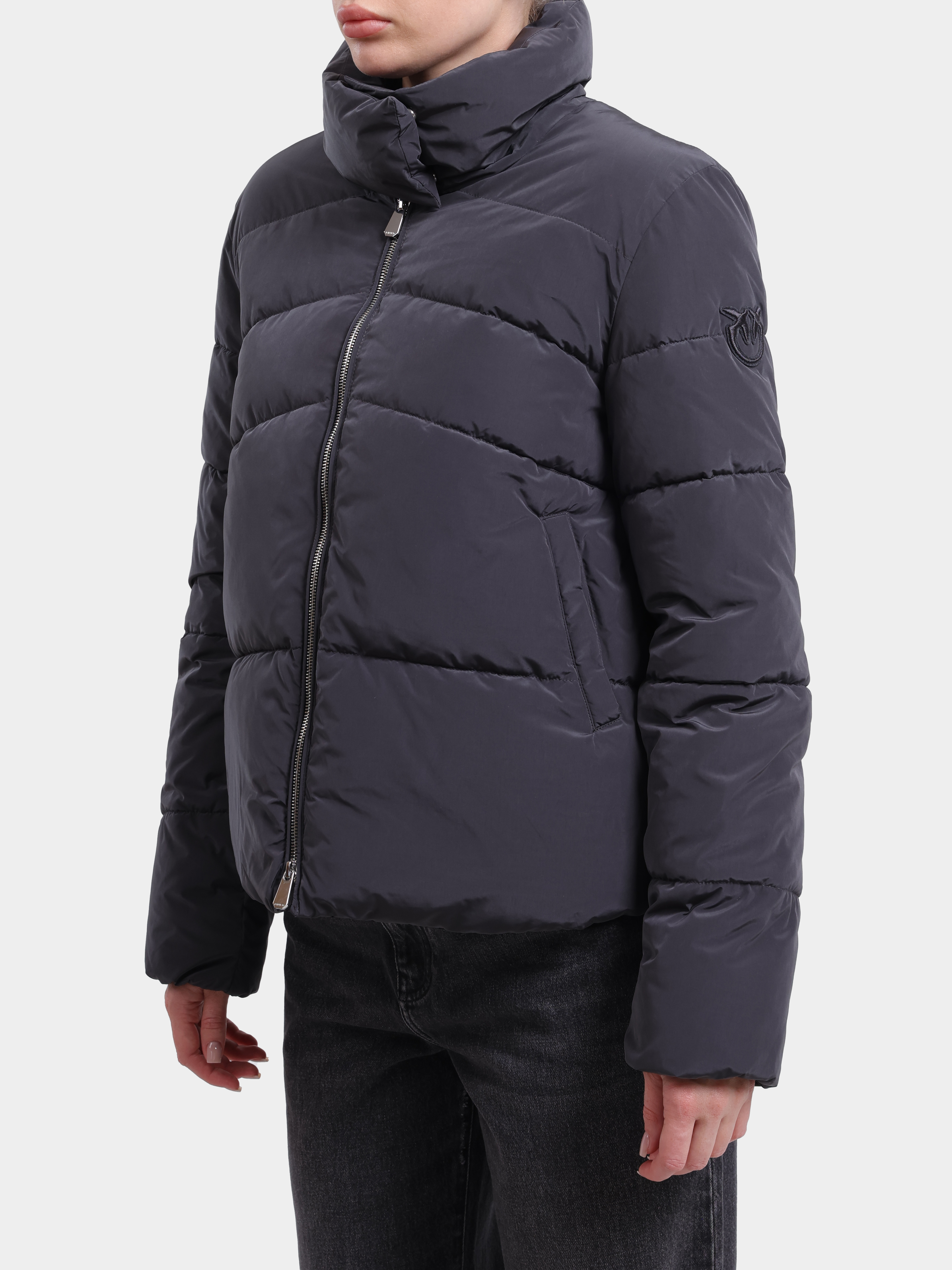 Куртка Pinko 101598 A39J Z98 темно-серая женская — купить в интернет-магазине Verdistore