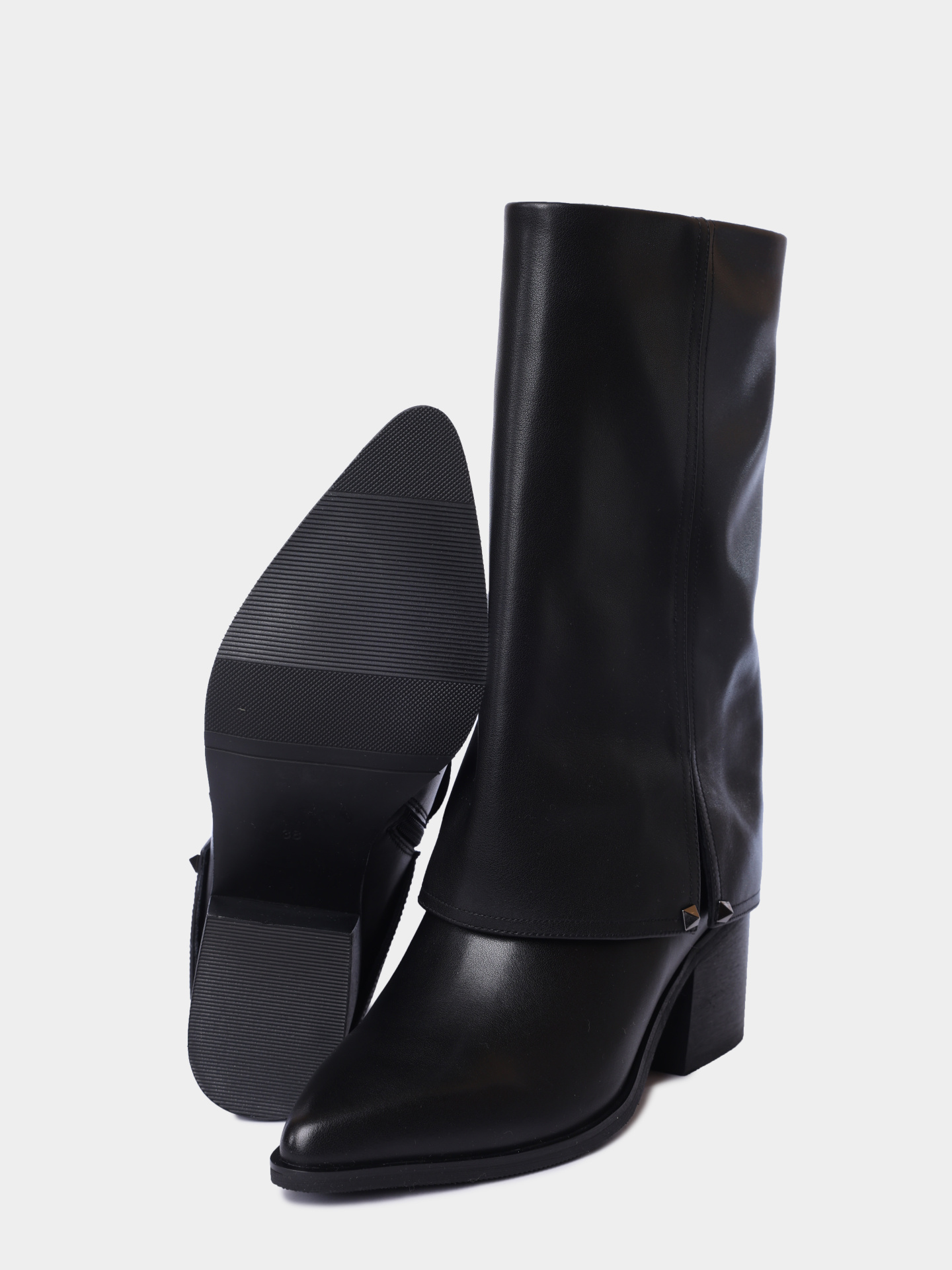 Полусапоги Just Couture 3JC.NE146687.F кожаные женские — купить в интернет-магазине Verdistore