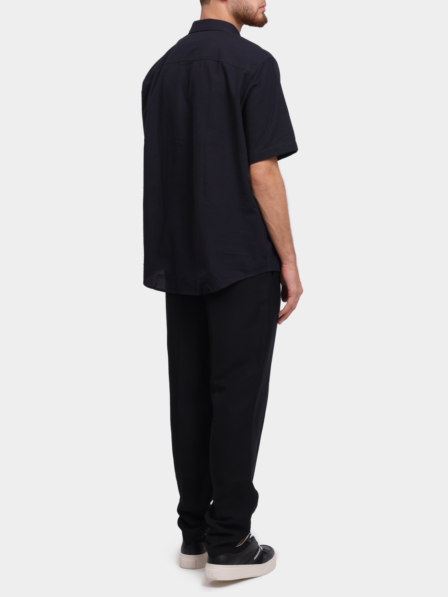 Рубашка Armani Exchange XM001237 AF13141 UB101 хлопковая мужская — купить в интернет-магазине Verdistore