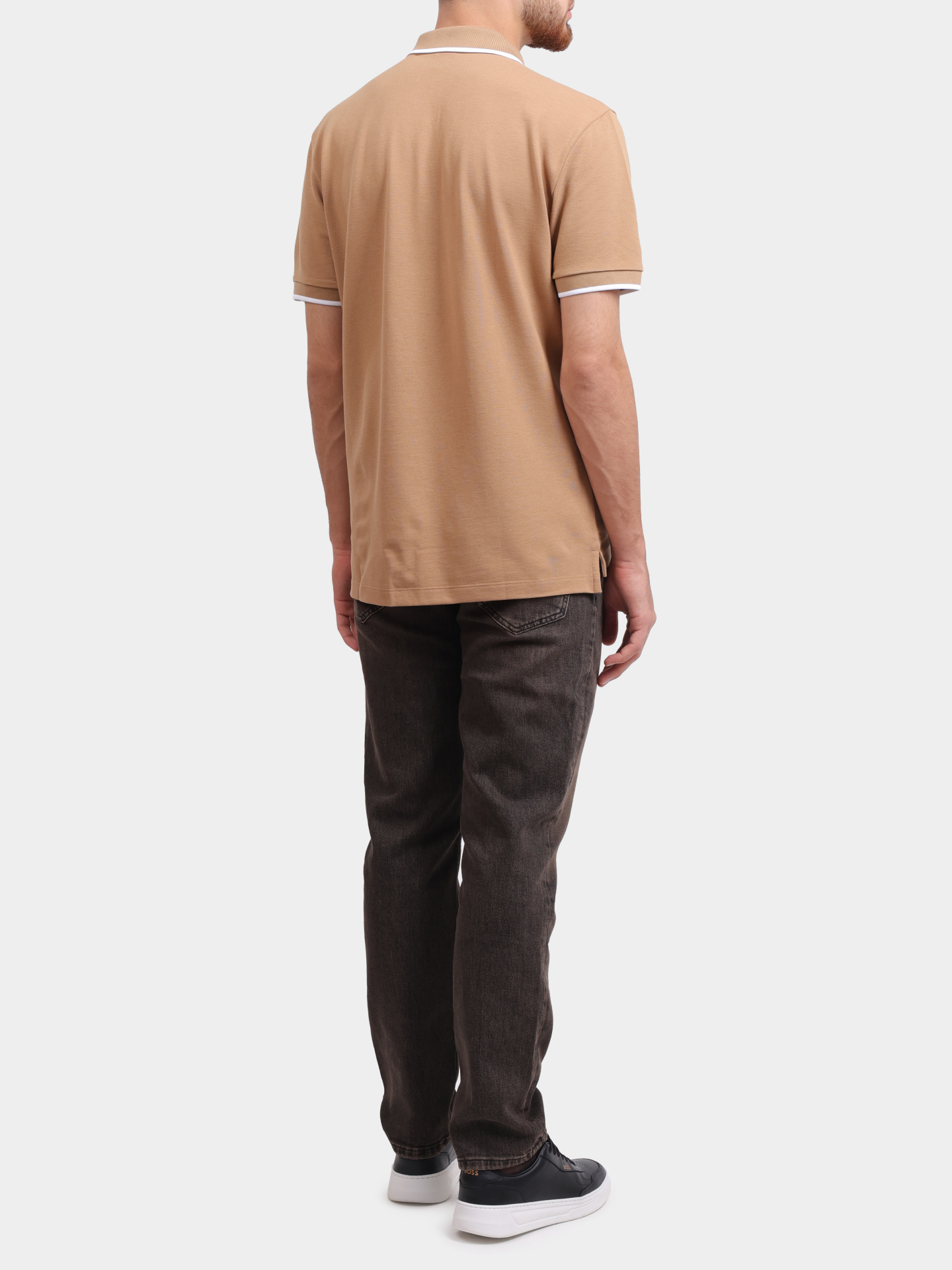 Поло Boss 50494697 261 хлопковое мужское — купить в интернет-магазине Verdistore