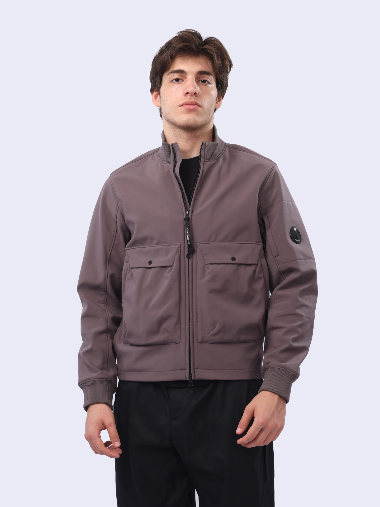 Бомбер C.P. Company 17CMOW006A-006097A 771 серый мужской — купить в интернет-магазине Verdistore