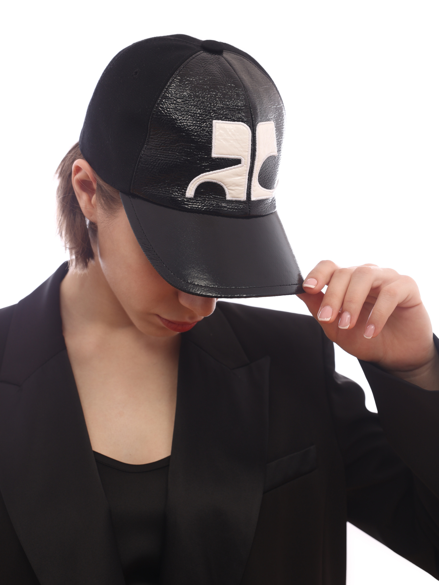 Бейсболка Courreges 318CA01218I комбинированная женская — купить в интернет-магазине Verdistore