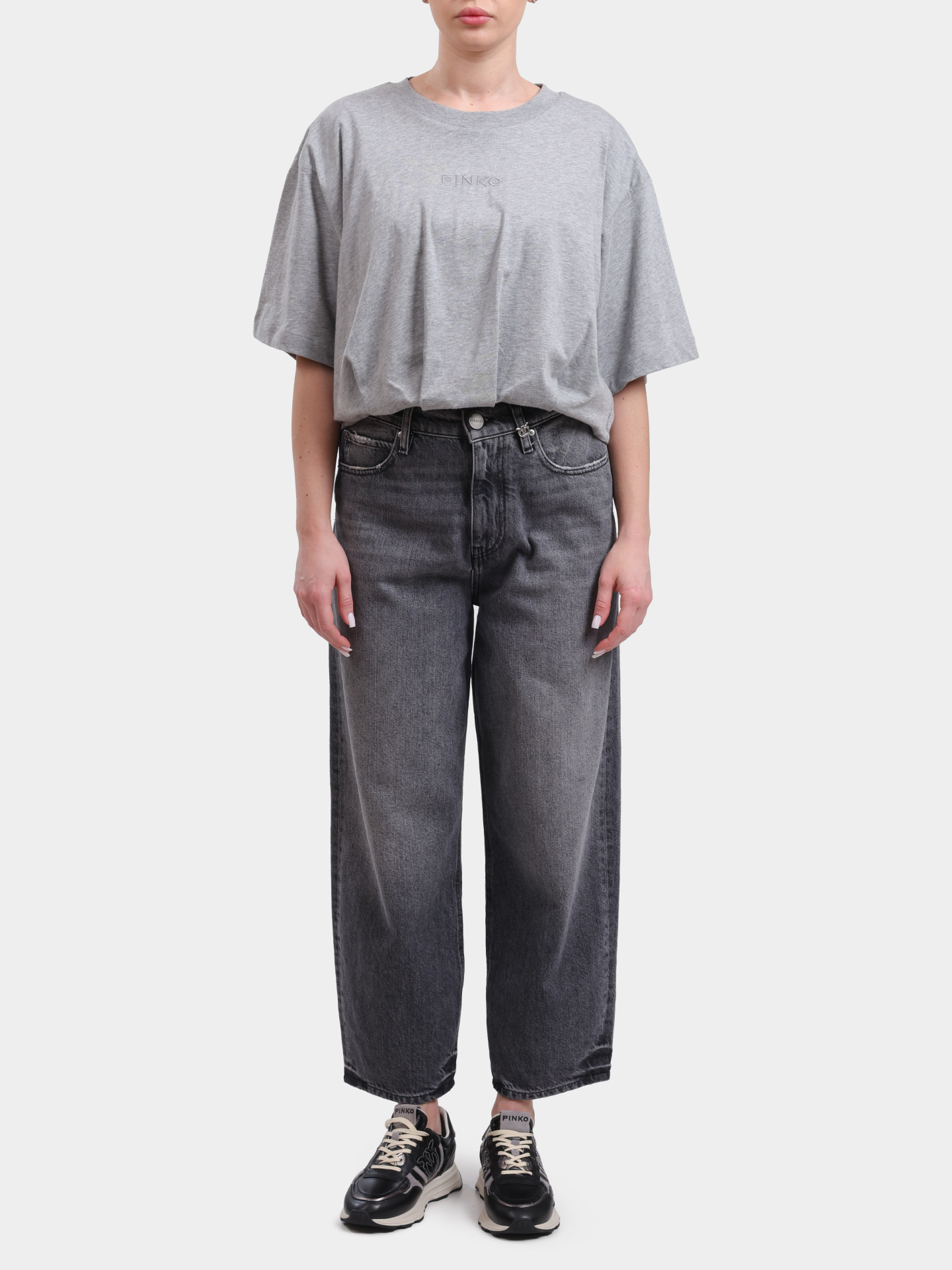 Джинсы Pinko 103857 A2RY PJ9 женские с эффектом потертости — купить в интернет-магазине Verdistore