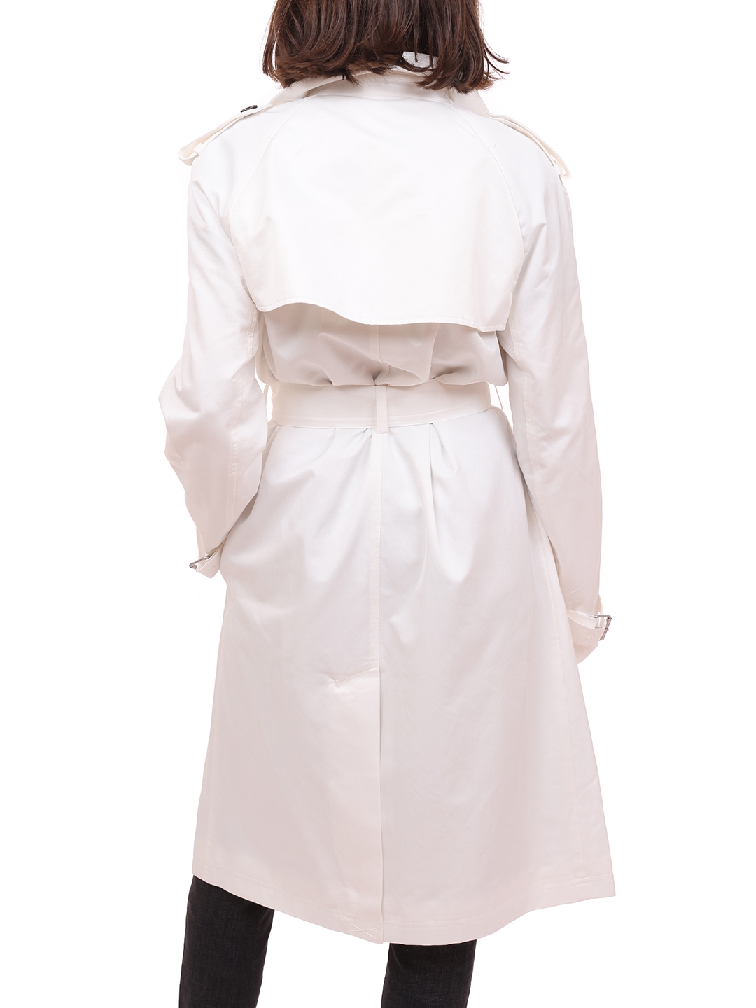 Тренч Calvin Klein K20K202895YBL белый женский — купить в интернет-магазине Verdistore