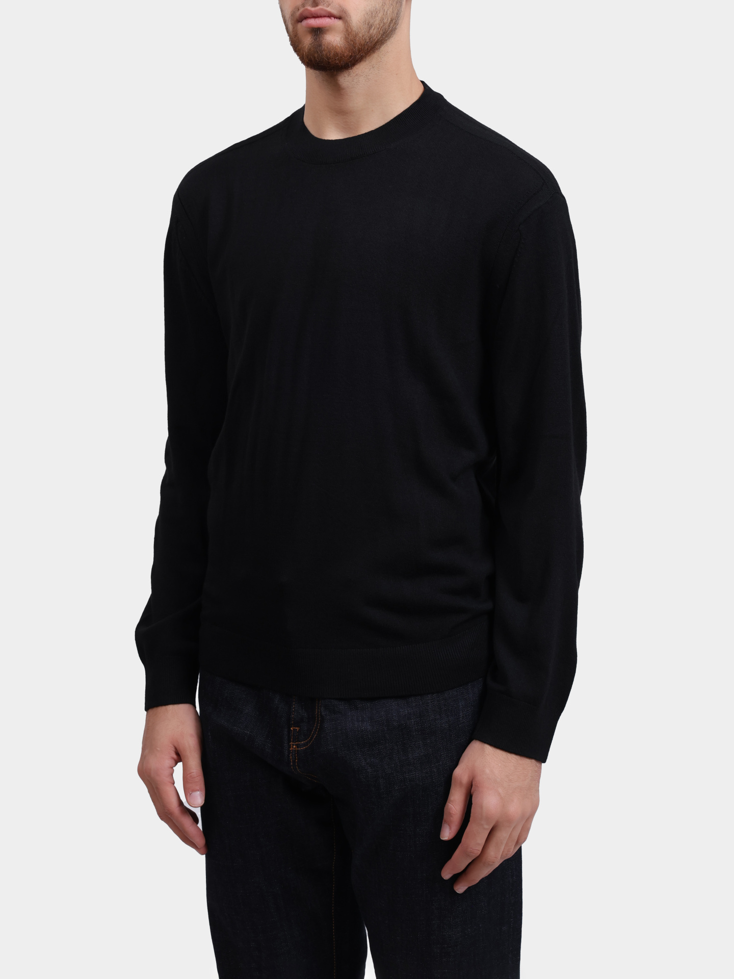 Свитшот Armani Exchange XM001878 AF11982 UC001 черный мужской — купить в интернет-магазине Verdistore