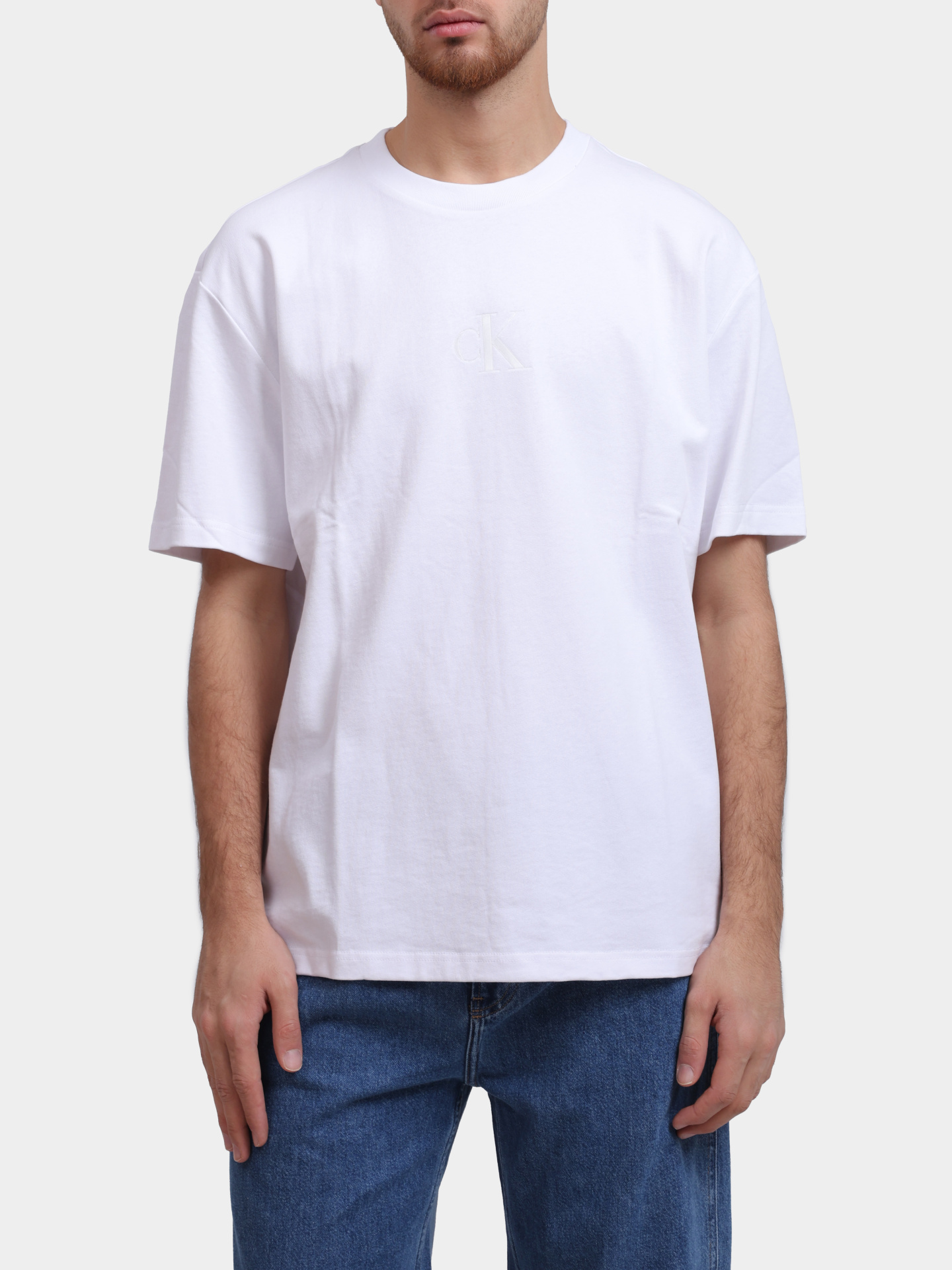 Футболка Calvin Klein Jeans LV04RAB812 YAA хлопковая мужская — купить в интернет-магазине Verdistore
