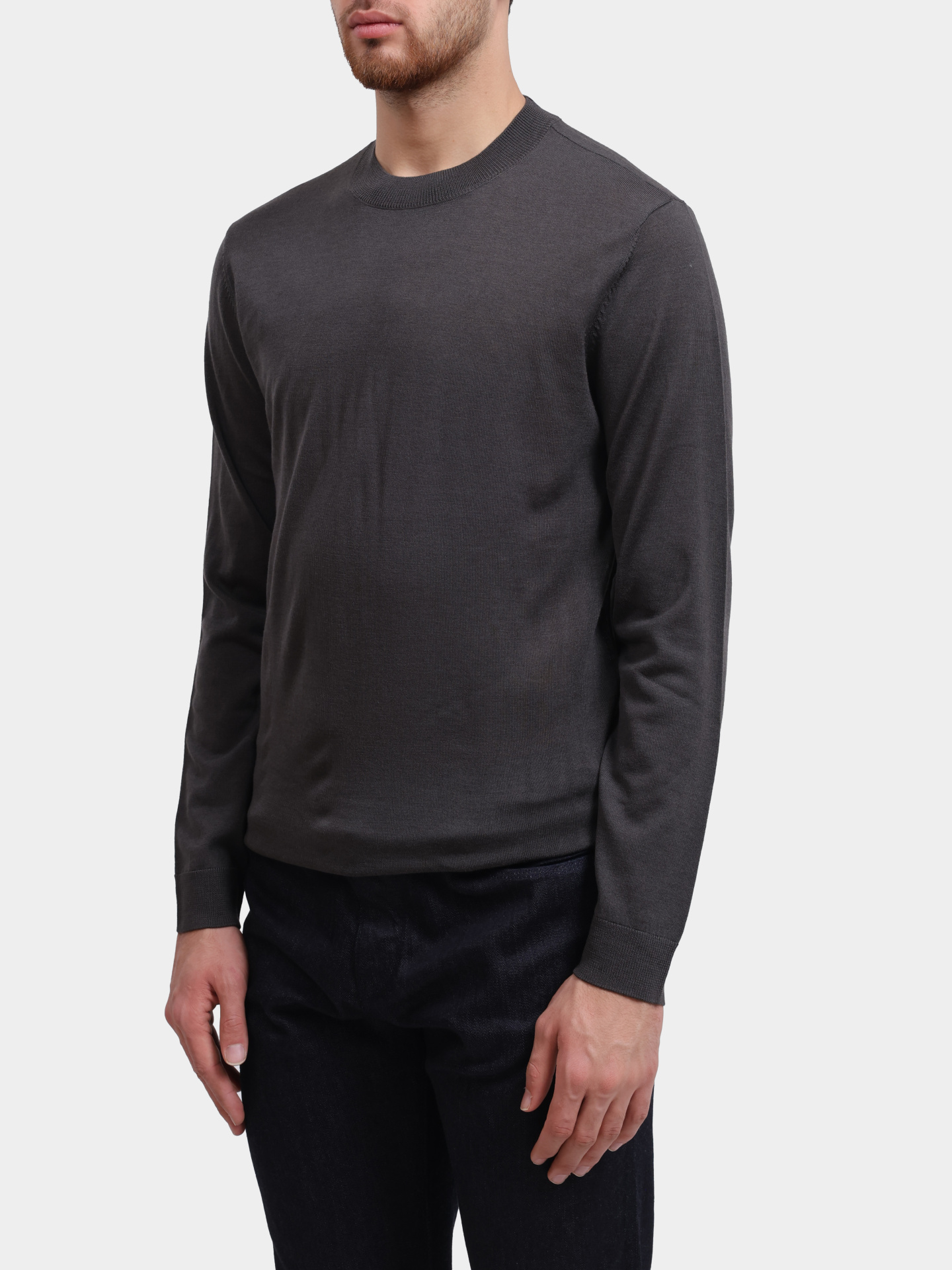 Джемпер Emporio Armani EM001957 AF14114 U8122 шерстяной мужской — купить в интернет-магазине Verdistore