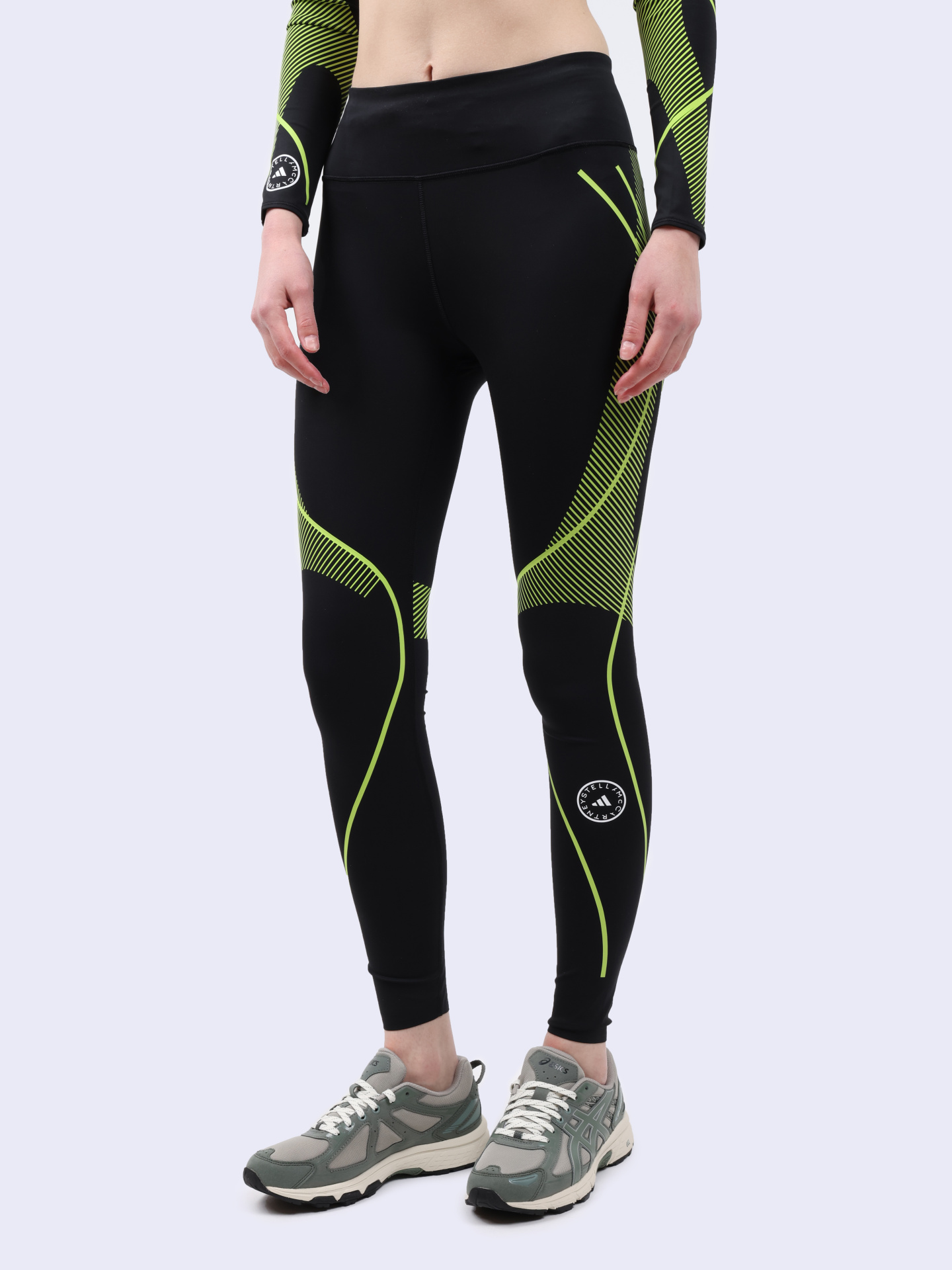 Леггинсы Adidas by Stella McCartney JJ1862 черные женские — купить в интернет-магазине Verdistore