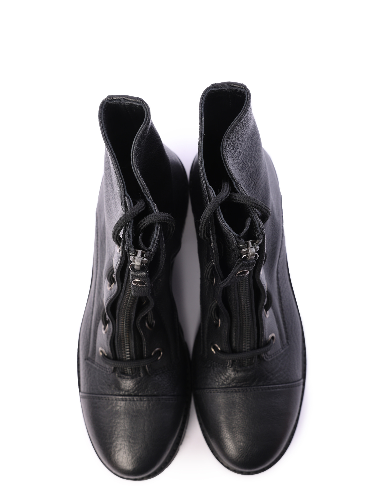 Ботинки AGL 716545 черные женские текстурированные — купить в интернет-магазине Verdistore