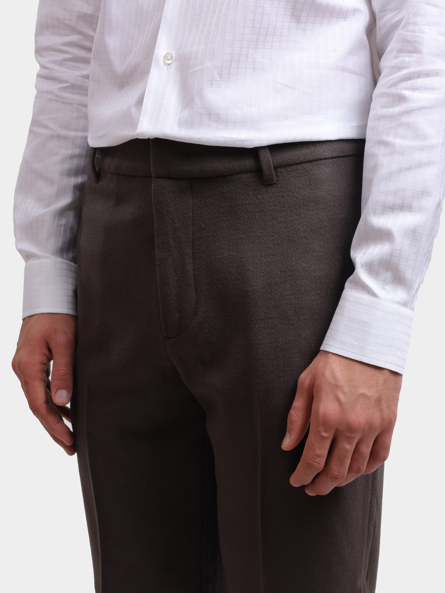 Брюки Emporio Armani EM001505 AF17835 U8112 шерстяные мужские — купить в интернет-магазине Verdistore