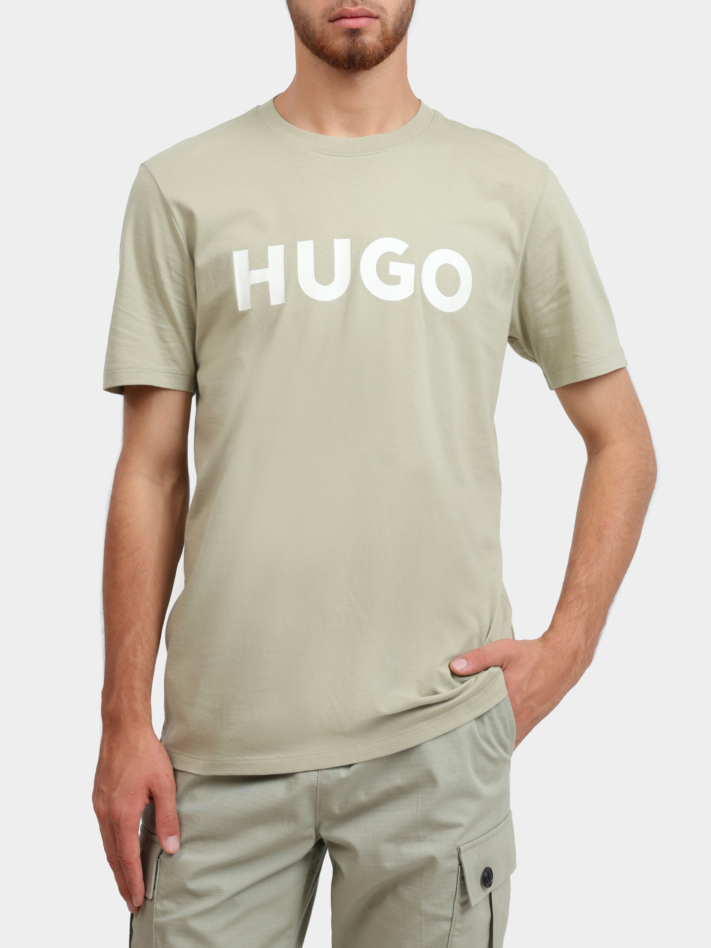 Футболка Hugo 10229761 01 50467556 391 хлопковая мужская — купить в интернет-магазине Verdistore