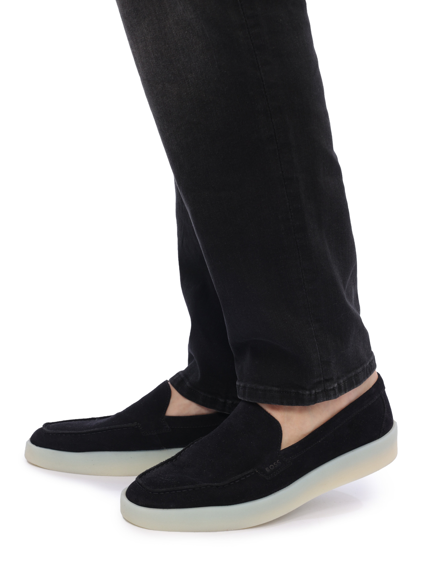 Лоферы Boss 50512739 401 замшевые мужские — купить в интернет-магазине Verdistore