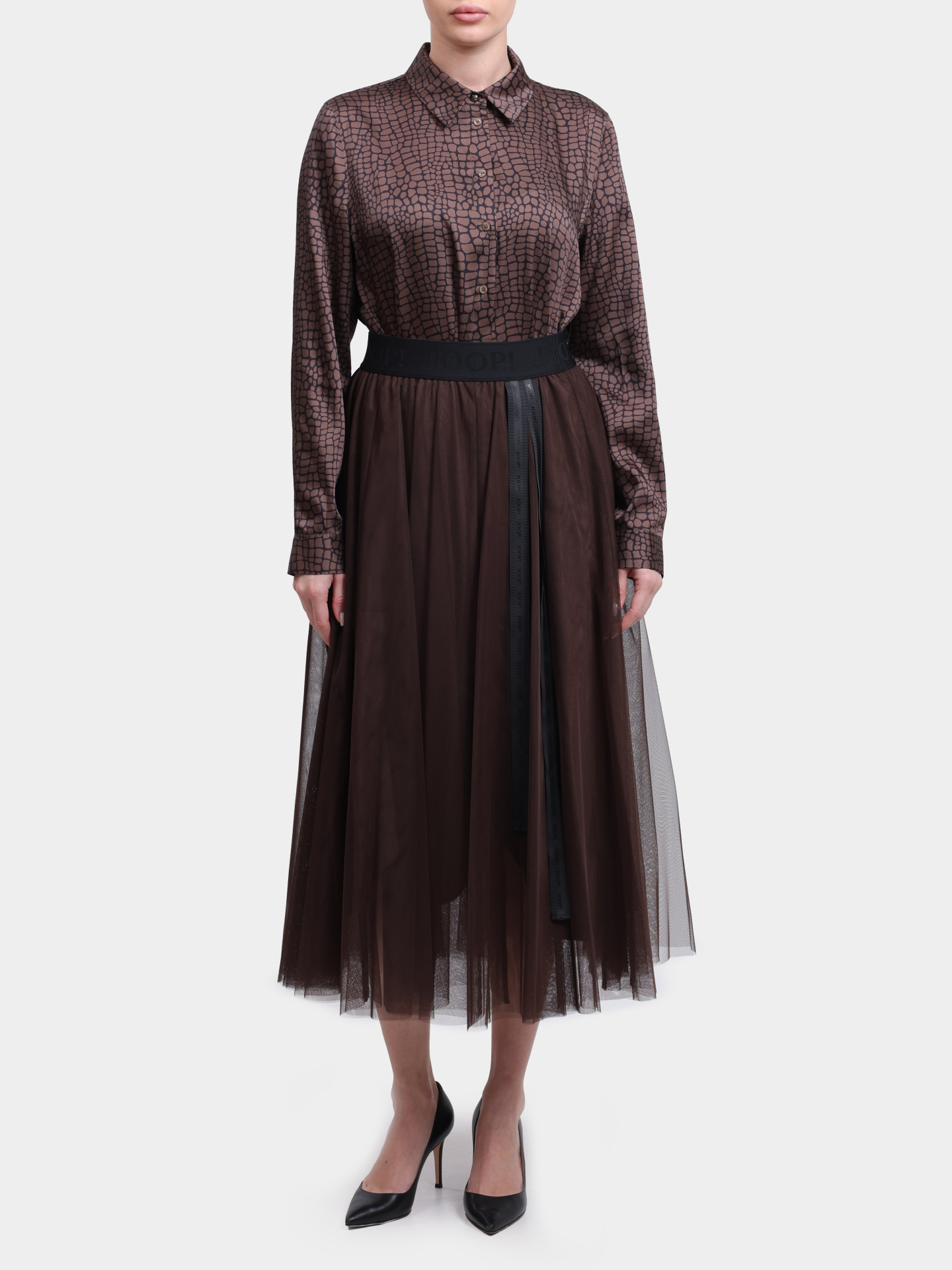 Юбка 58 252S58Fridi 10012868 201 темно-коричневая женская — купить в интернет-магазине Verdistore