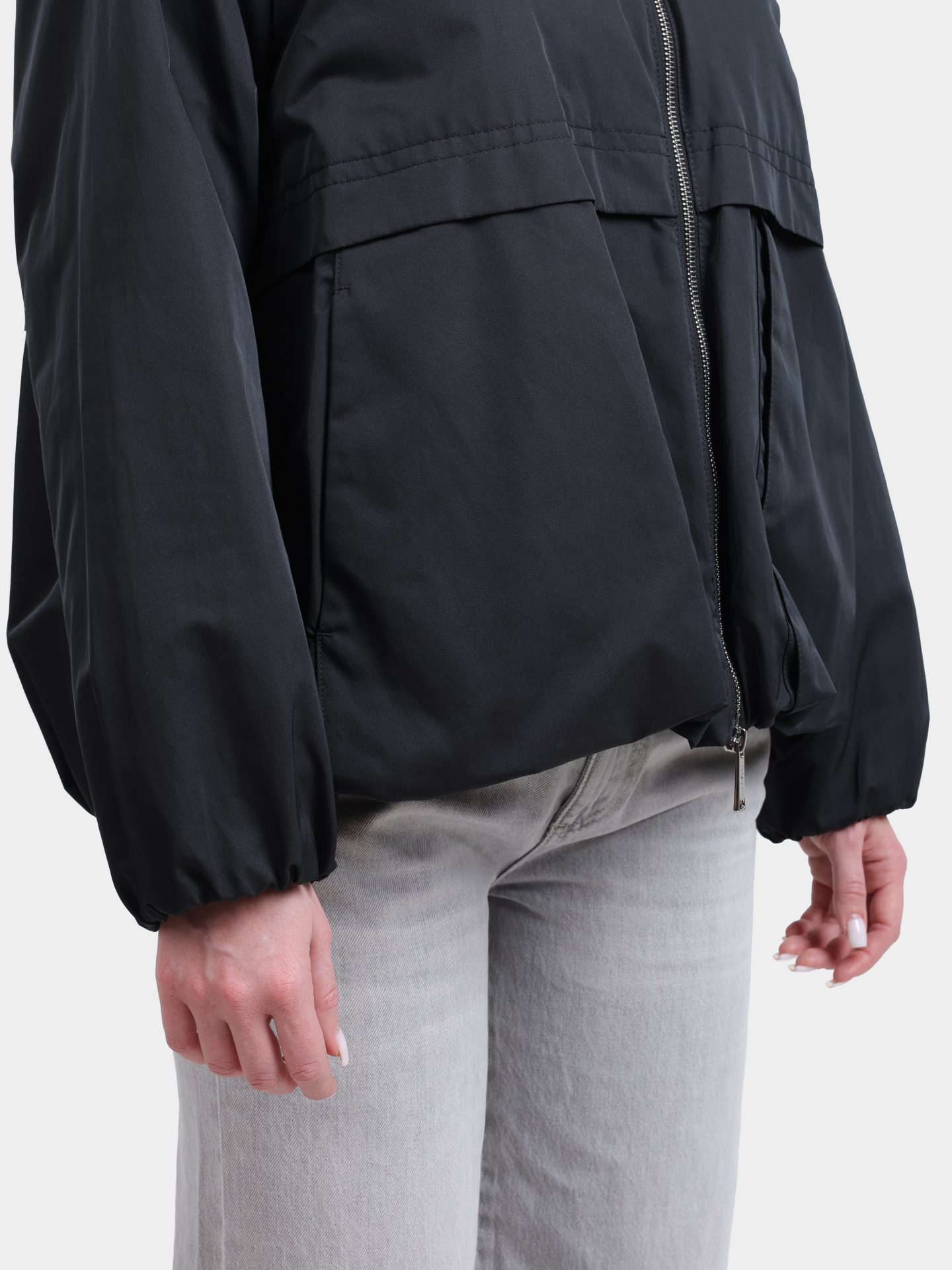 Ветровка Marella SETTIMO 003 черная женская с капюшоном — купить в интернет-магазине Verdistore