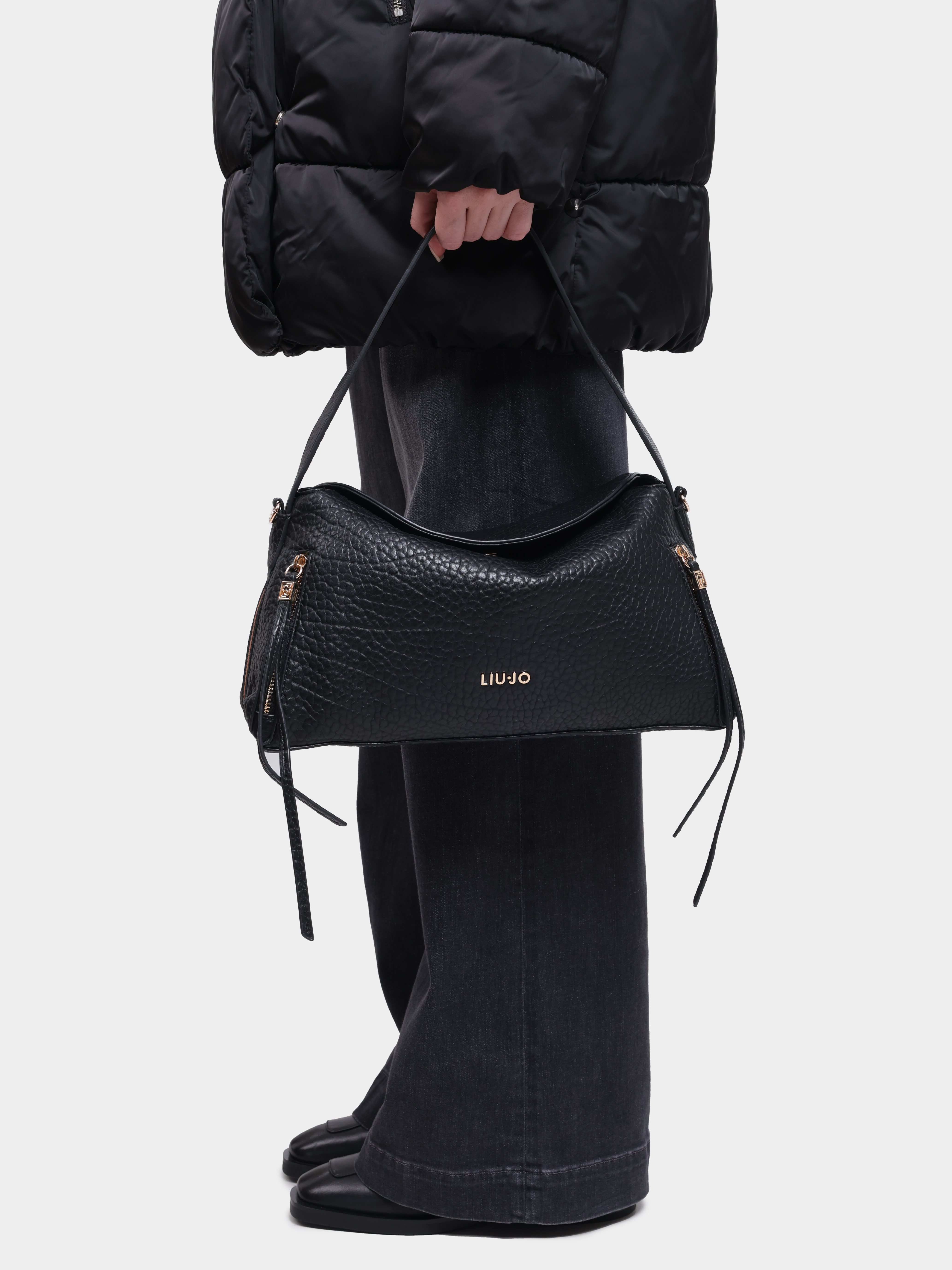 Сумка Liu-Jo AF6047 E1146 22222 черная женская — купить в интернет-магазине Verdistore
