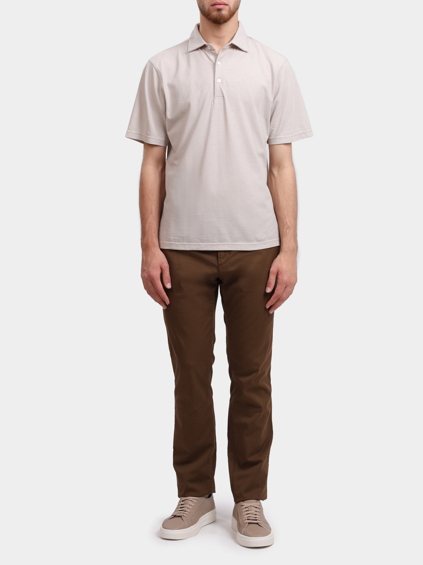 Брюки Richard J.Brown Singapore R T32 248 коричневые мужские — купить в интернет-магазине Verdistore