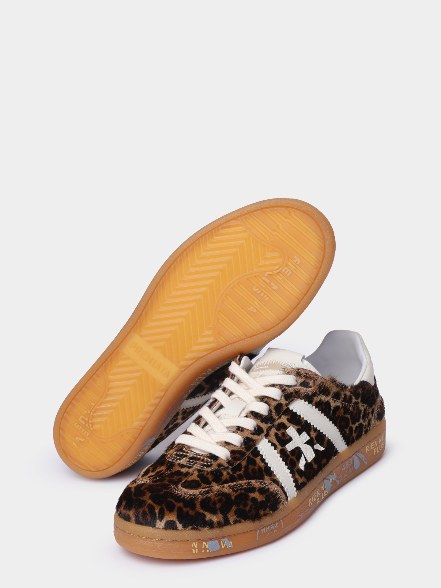 Кеды Premiata BONNIE_D VAR 7032 леопардовые женские — купить в интернет-магазине Verdistore