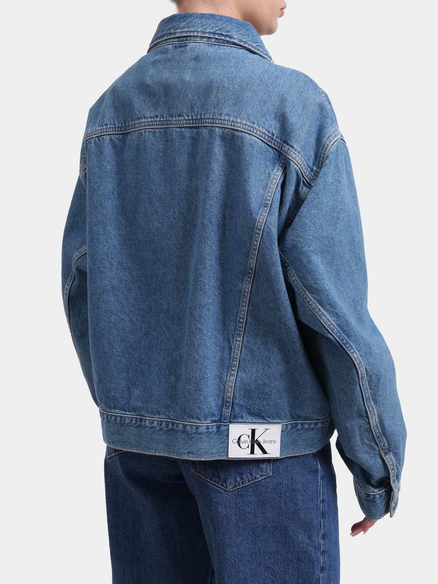Куртка Calvin Klein Jeans J20J223672 1AA джинсовая женская — купить в интернет-магазине Verdistore
