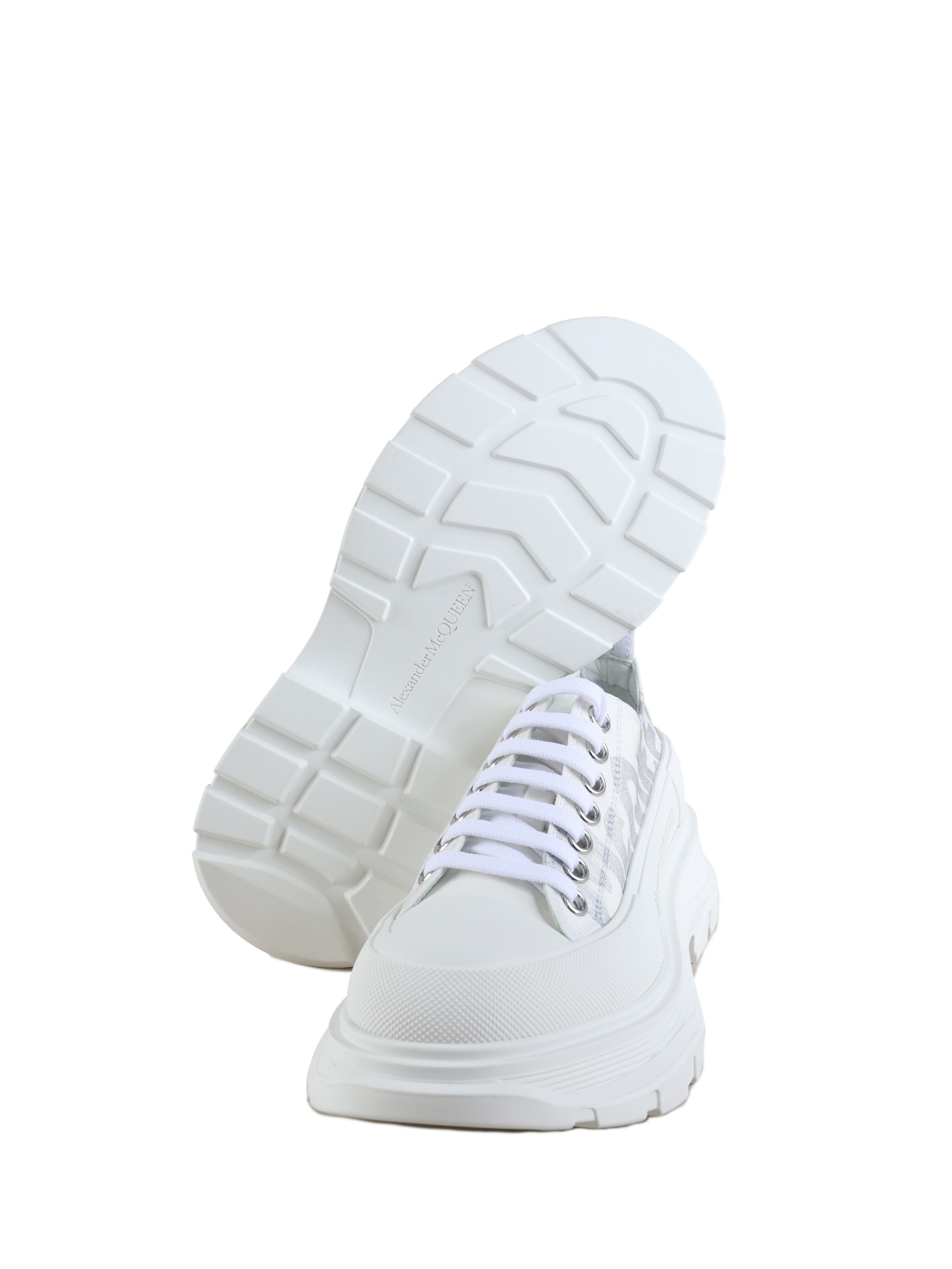 Кроссовки Alexander McQueen 676711-W4RQ2-9071 текстильные женские — купить в интернет-магазине Verdistore