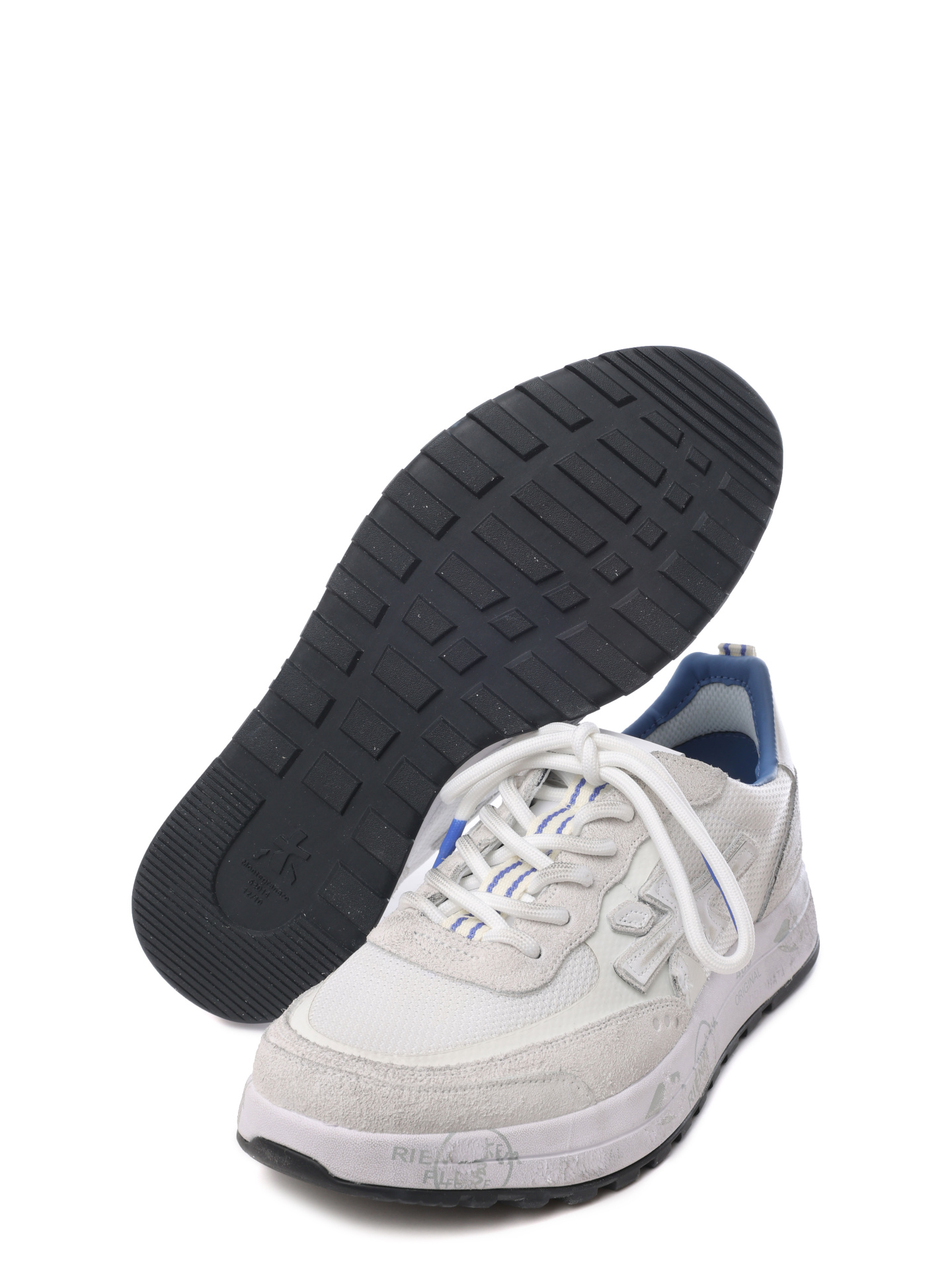 Кроссовки высокие на шнурках с логотипом на подошве — купить в интернет-магазине Verdistore