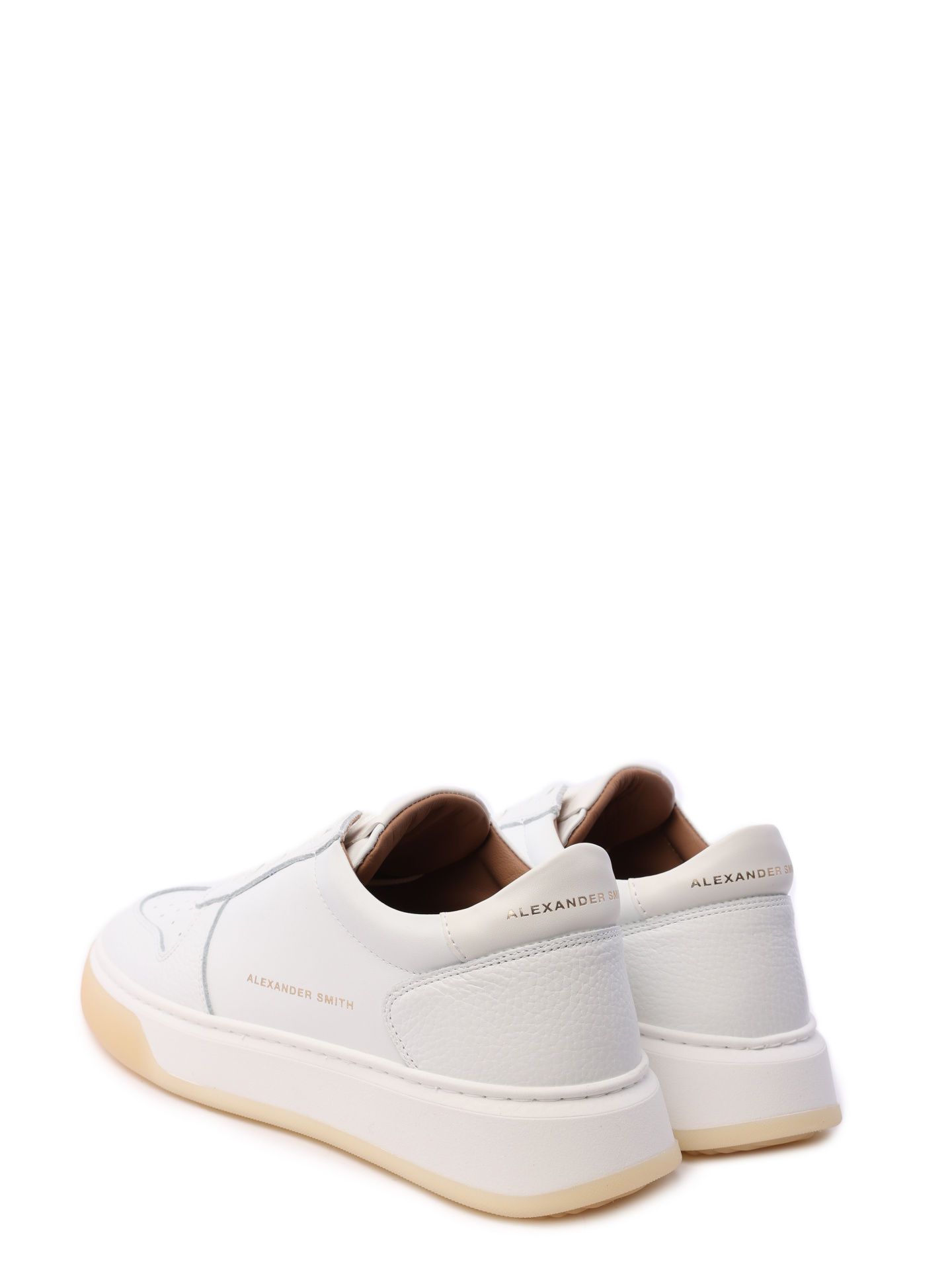 Кеды Alexander Smith AW T2U 91 TWT белые мужские с перфорацией — купить в интернет-магазине Verdistore