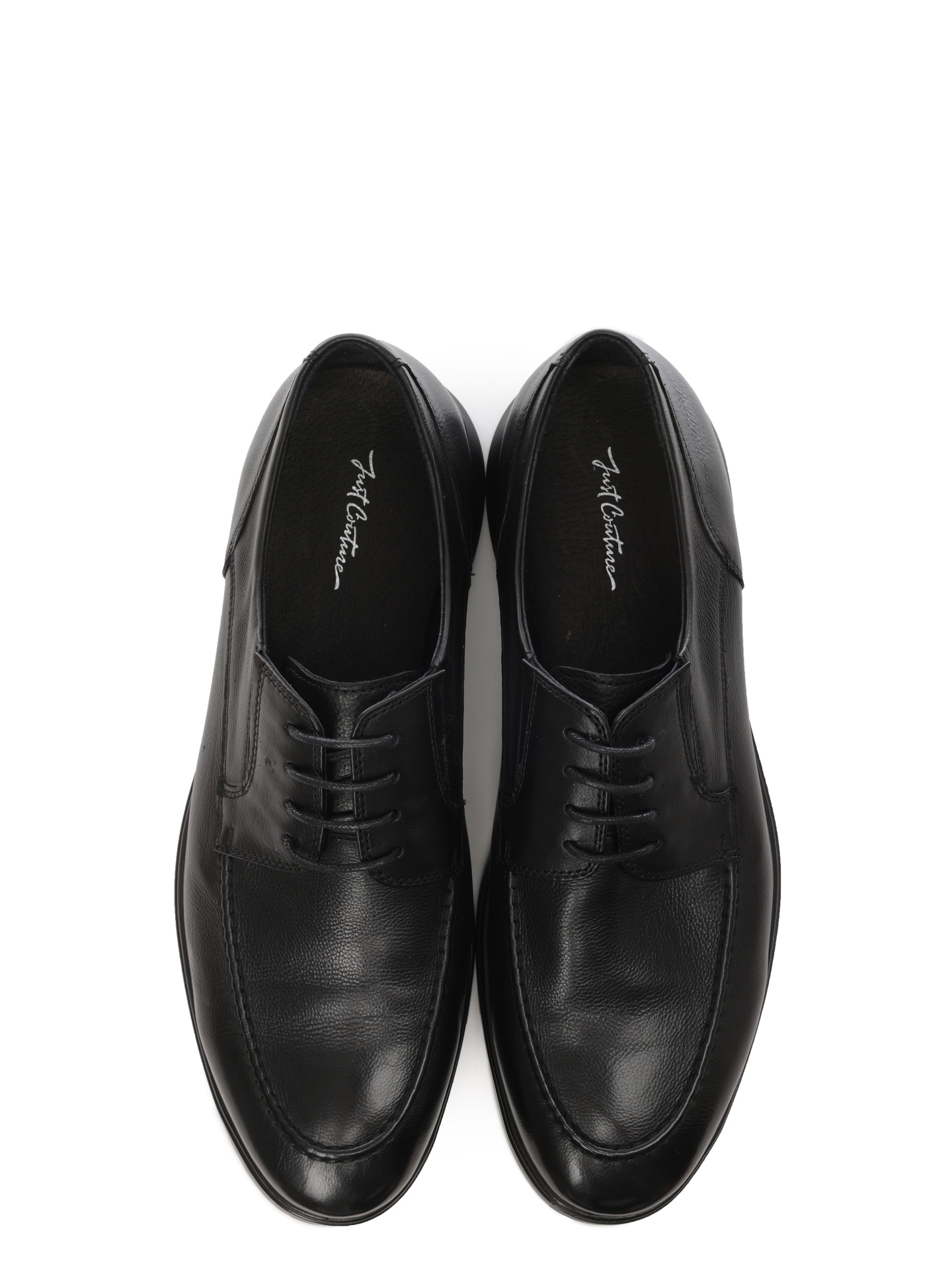 Туфли из черной мелкозернистой кожи — купить в интернет-магазине Verdistore