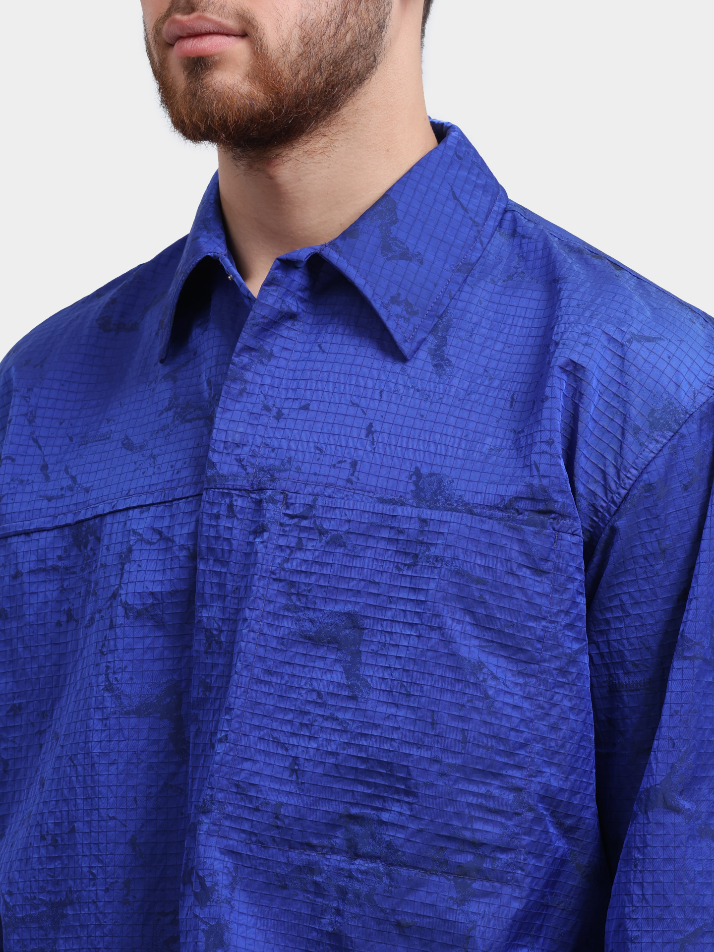Рубашка Herno Laminar CM00013UL 12855J 9252 широкая мужская — купить в интернет-магазине Verdistore