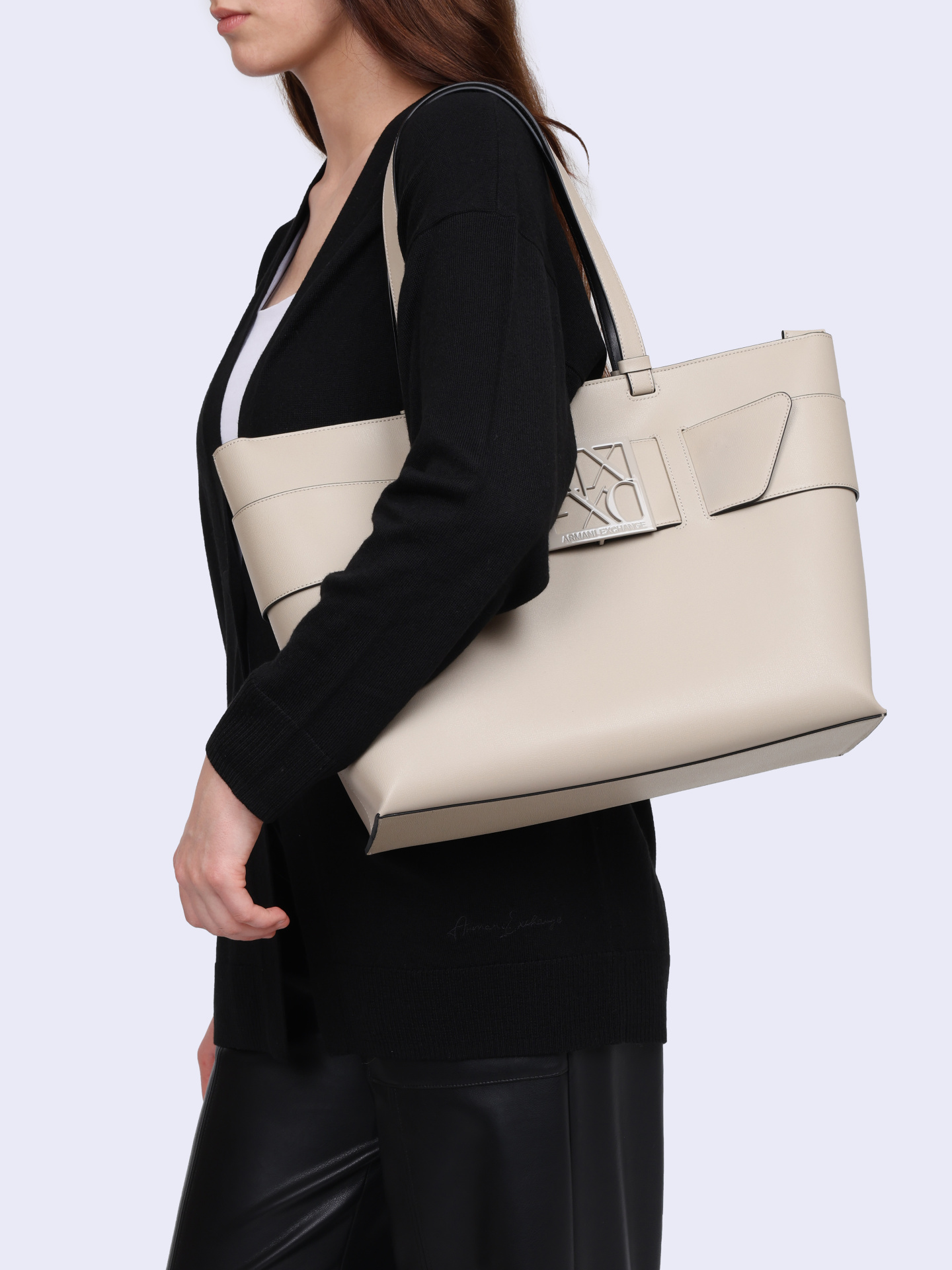 Сумка-шоппер Armani Exchange 949127 0A874 14349 женская с пряжкой — купить в интернет-магазине Verdistore