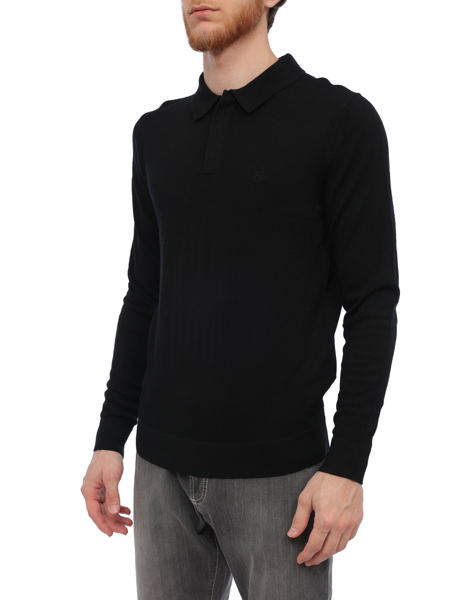 Свитер Calvin Klein K10K112217 шерстяной мужской — купить в интернет-магазине Verdistore