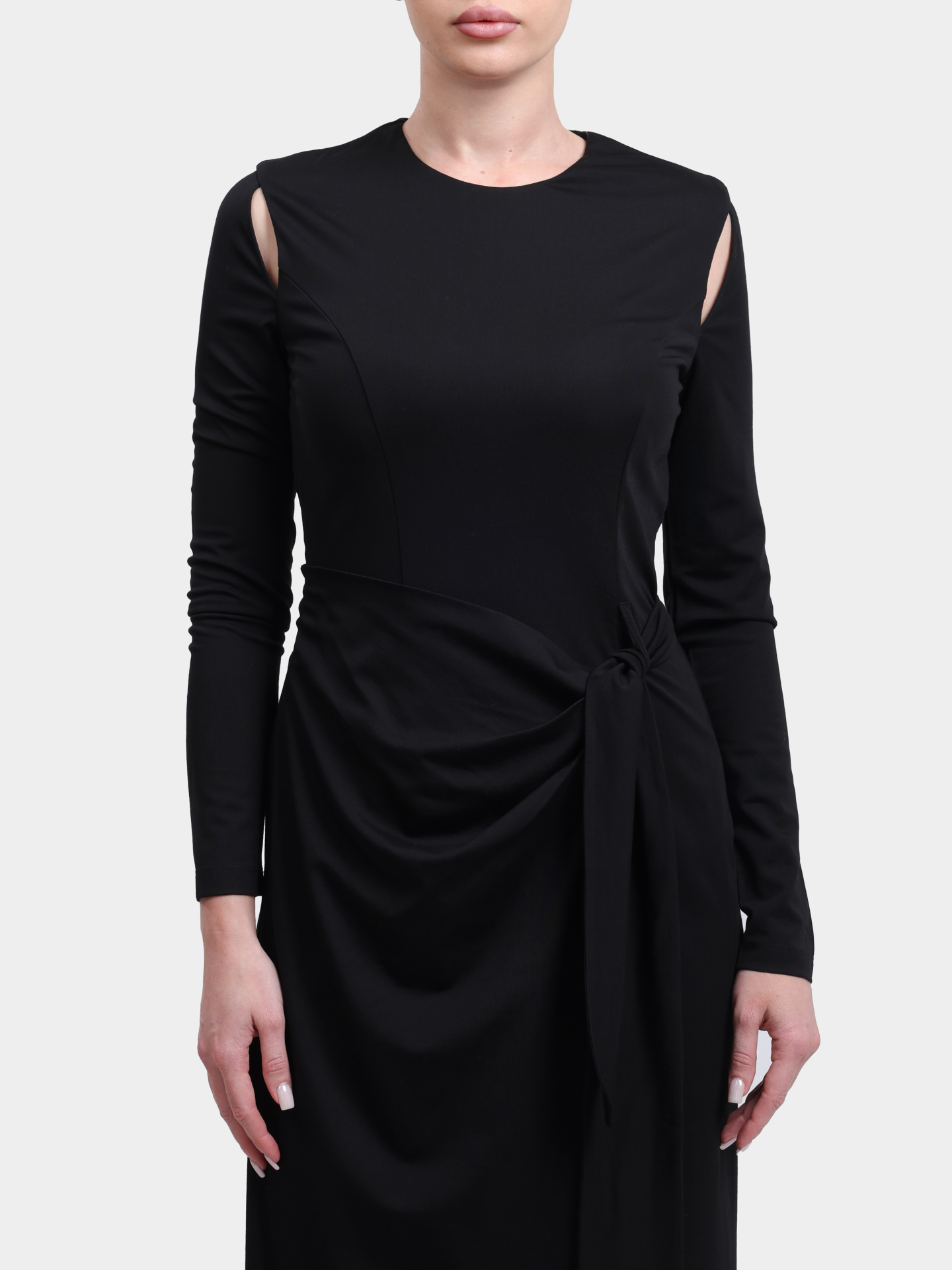 Платье ARAGONA 001 черное женское — купить в интернет-магазине Verdistore