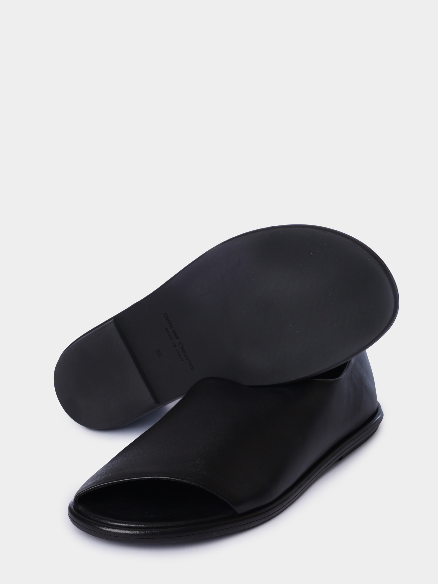 Сандалии Officine Creative OCDMIEN102BUNAP1000 черные женские — купить в интернет-магазине Verdistore