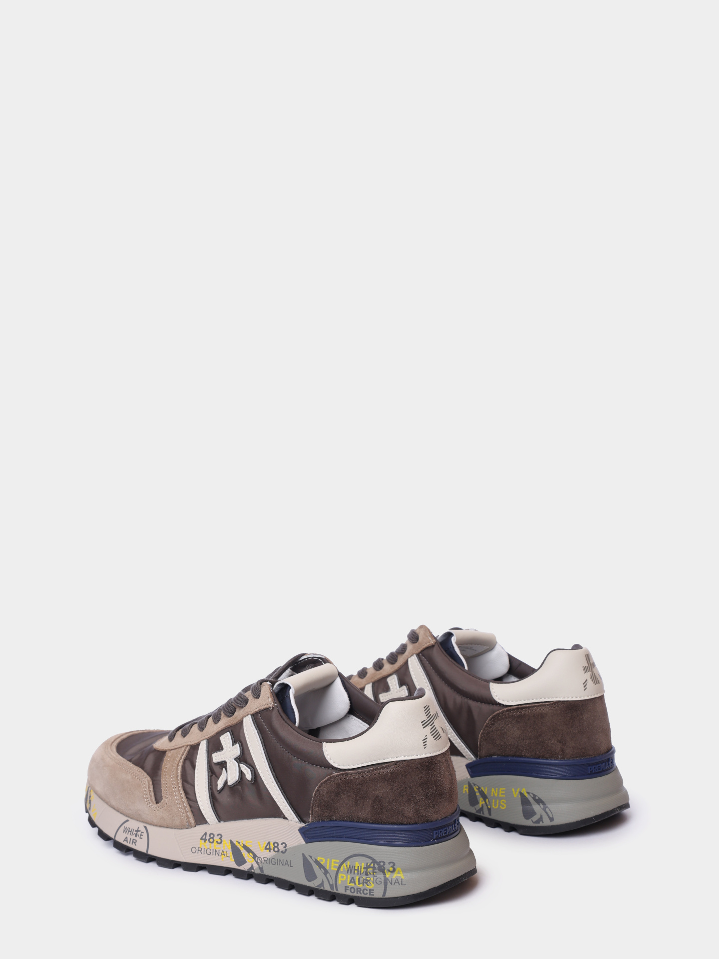 Кроссовки Premiata LANDER VAR 7704 комбинированные мужские  — купить в интернет-магазине Verdistore