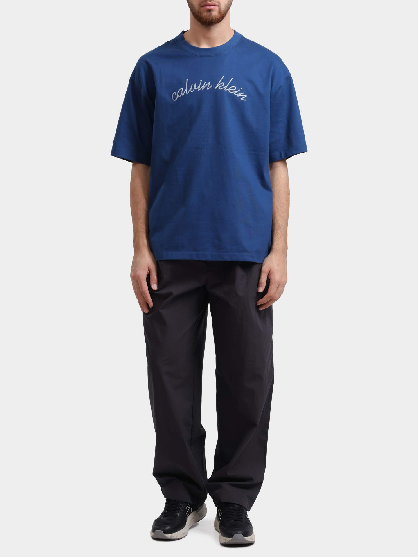 Футболка Calvin Klein Jeans LV04RC225G C3I хлопковая мужская — купить в интернет-магазине Verdistore