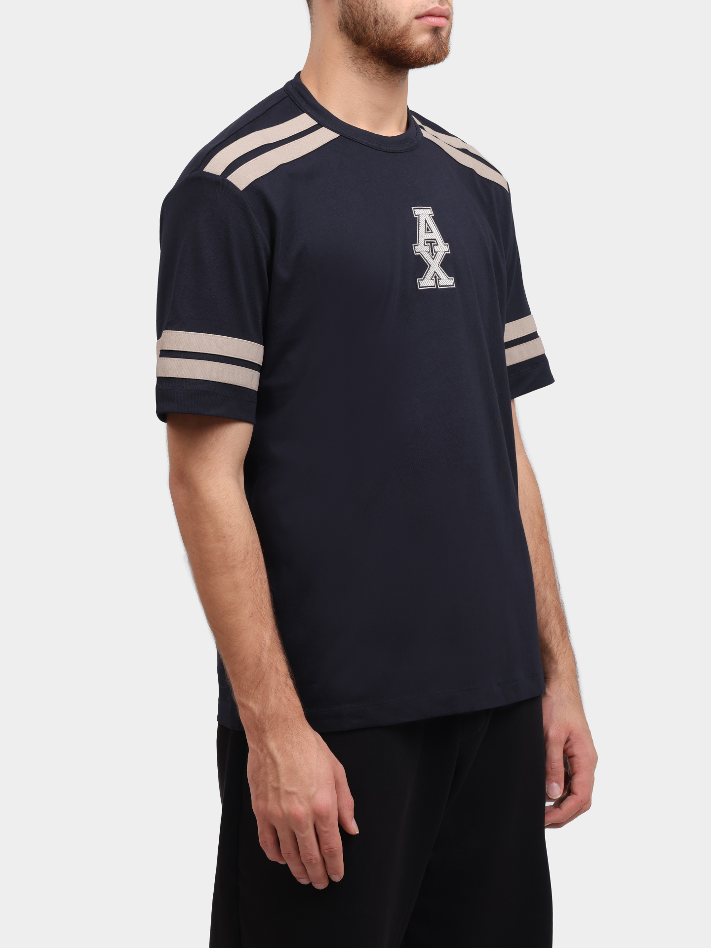 Футболка Armani Exchange XM000547 AF10362 UB101 хлопковая мужская — купить в интернет-магазине Verdistore