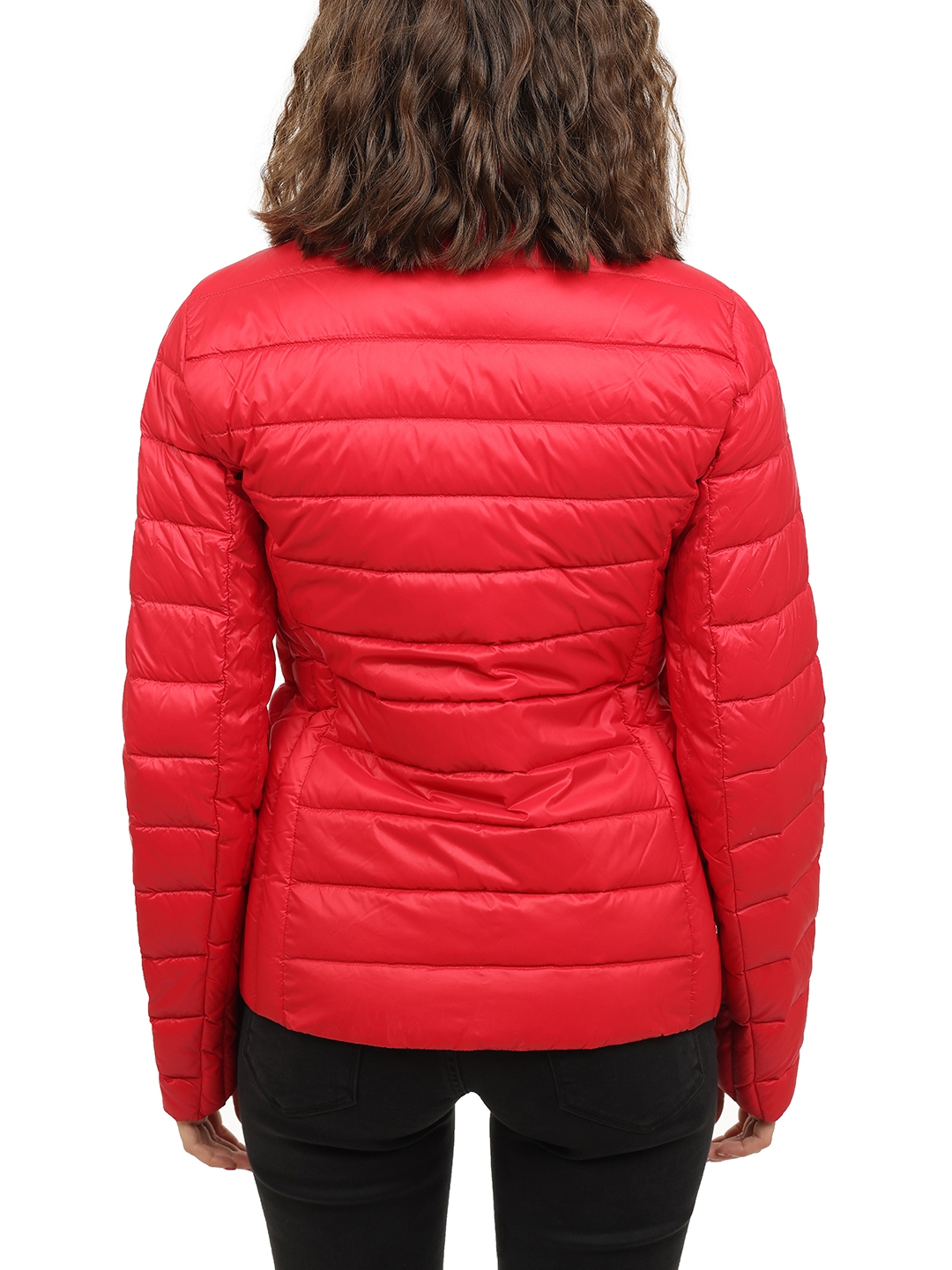 Куртка Armani Exchange 8NYB01 1445 красная женская стёганая — купить в интернет-магазине Verdistore