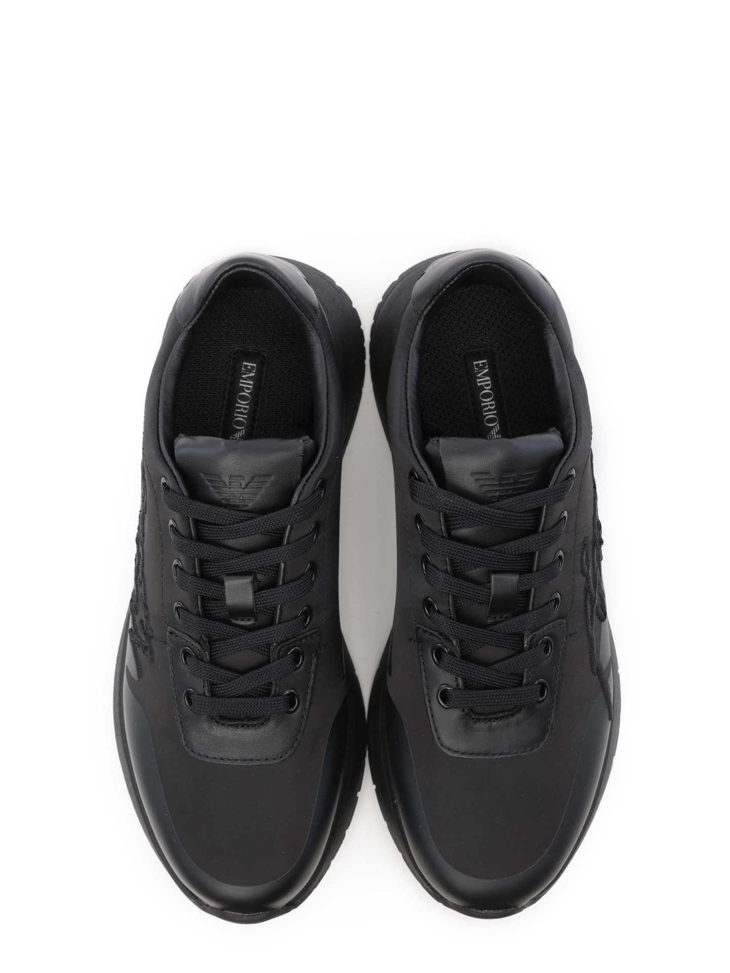Кроссовки Emporio Armani X3X202 XN387 00002 текстильные женские — купить в интернет-магазине Verdistore