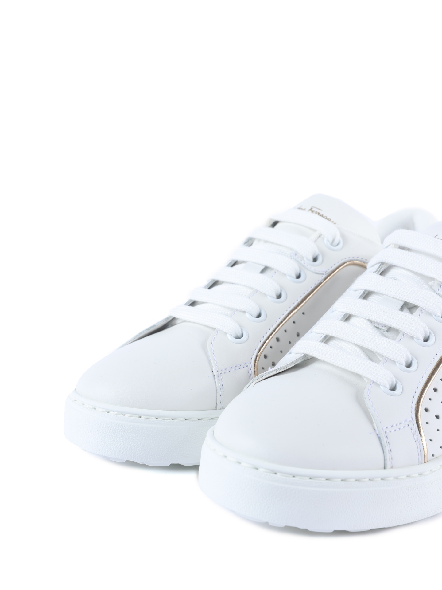 Кроссовки Z-07503951C с золотистой окантовкой — купить в интернет-магазине Verdistore