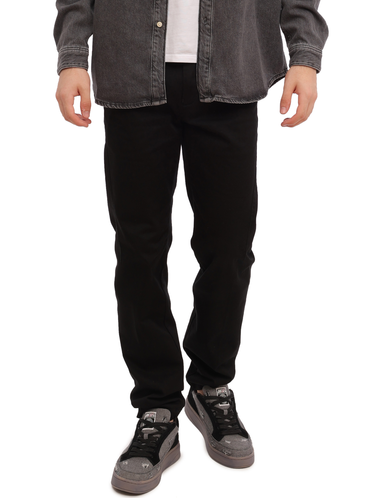Брюки Diesel A110950HJAH9XX хлопковые мужские — купить в интернет-магазине Verdistore