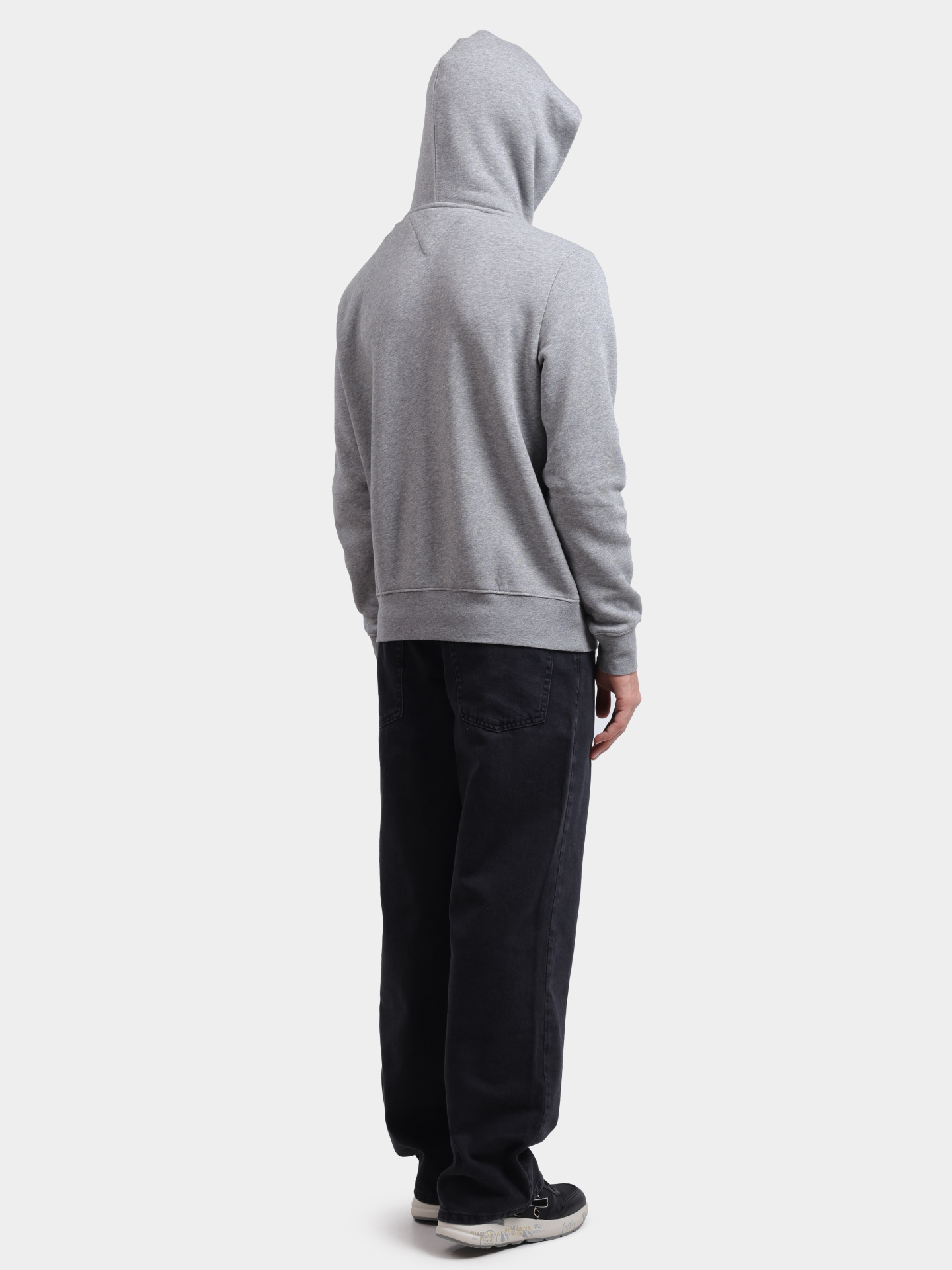 Худи Tommy Hilfiger MW0MW32655 серое мужское — купить в интернет-магазине Verdistore