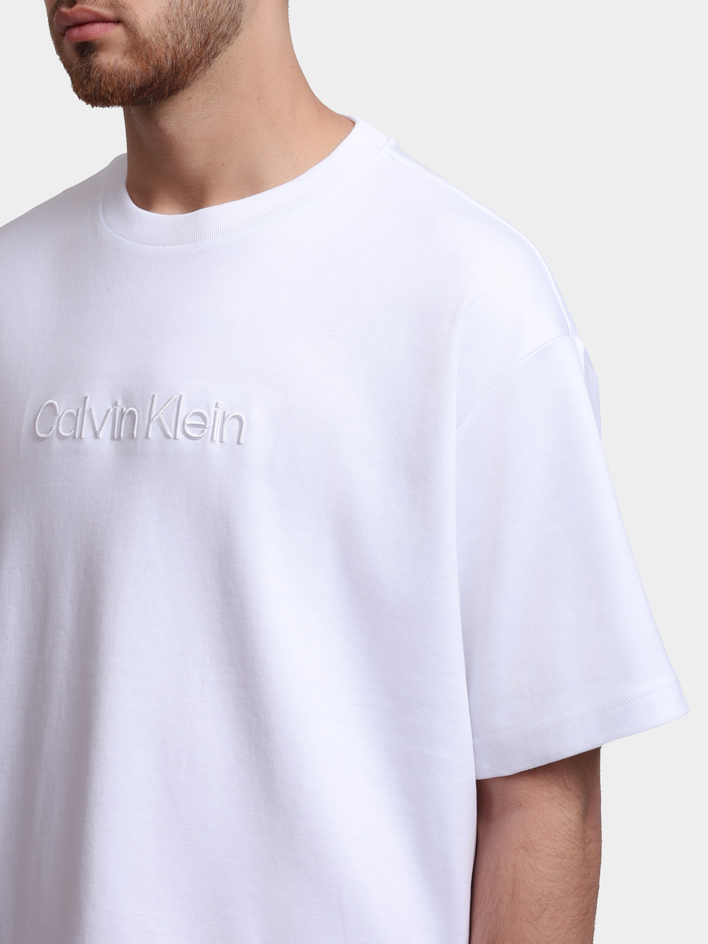 Футболка Calvin Klein LV04LC206G YAF хлопковая мужская — купить в интернет-магазине Verdistore