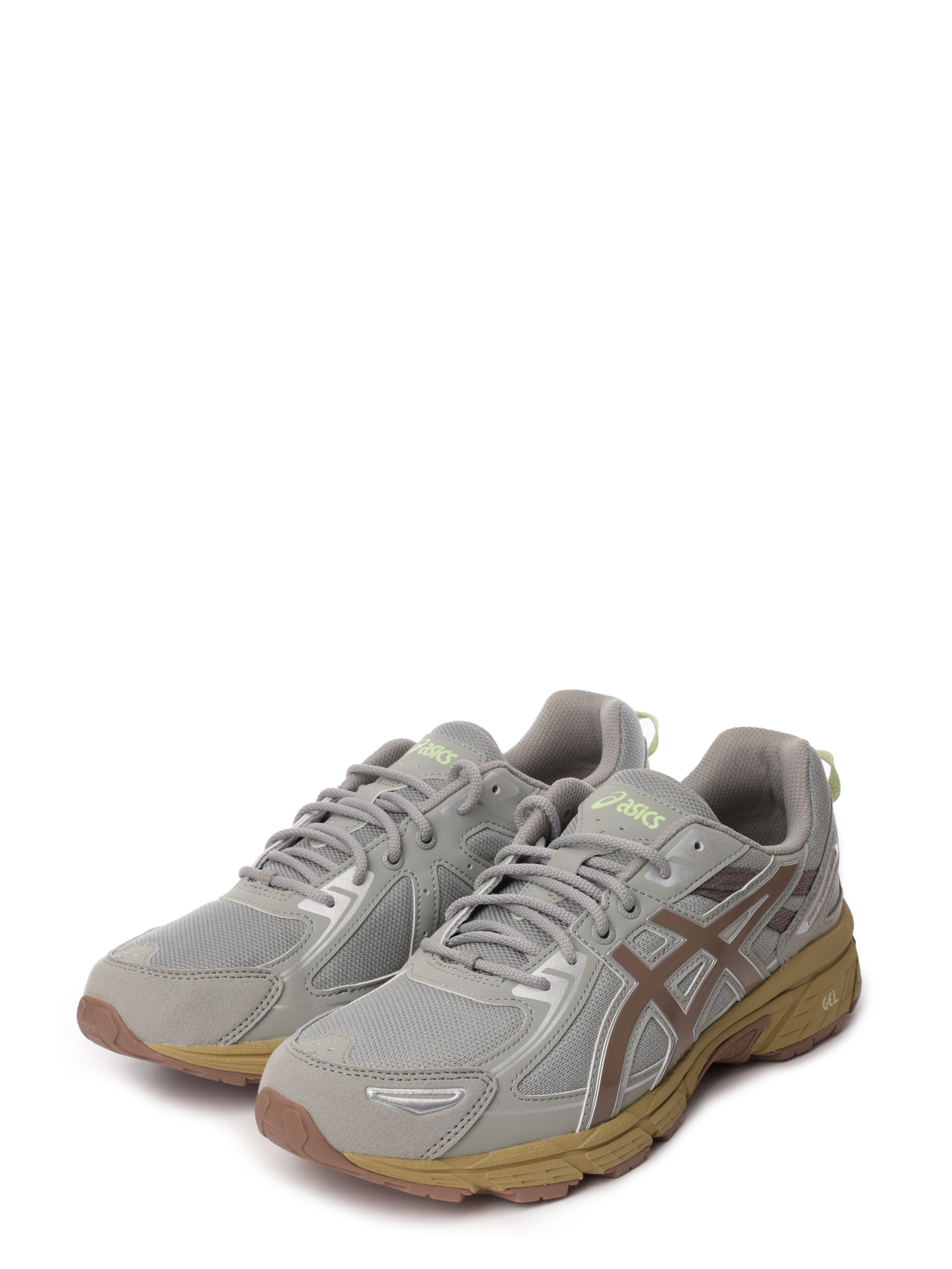 Кроссовки Asics 1203A438 022 комбинированные с замшевыми вставками — купить в интернет-магазине Verdistore