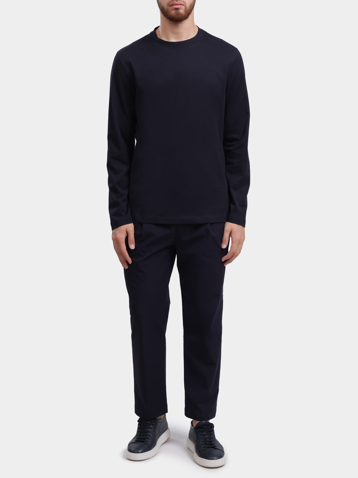 Футболка Brunello Cucinelli M0B137407 C4425 с длинными рукавами мужская — купить в интернет-магазине Verdistore