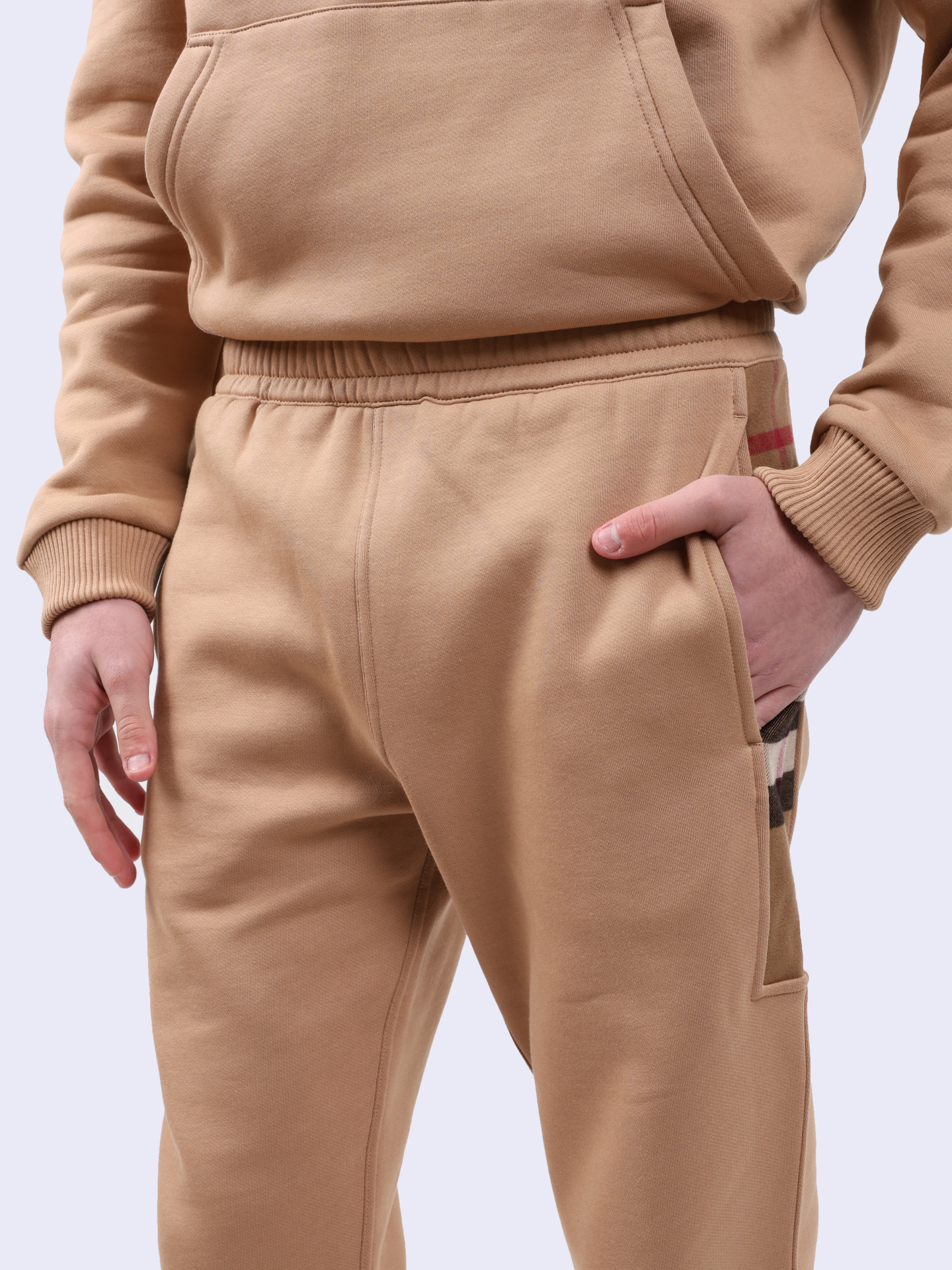 Брюки Burberry 8045014 A1420 бежевые мужские — купить в интернет-магазине Verdistore